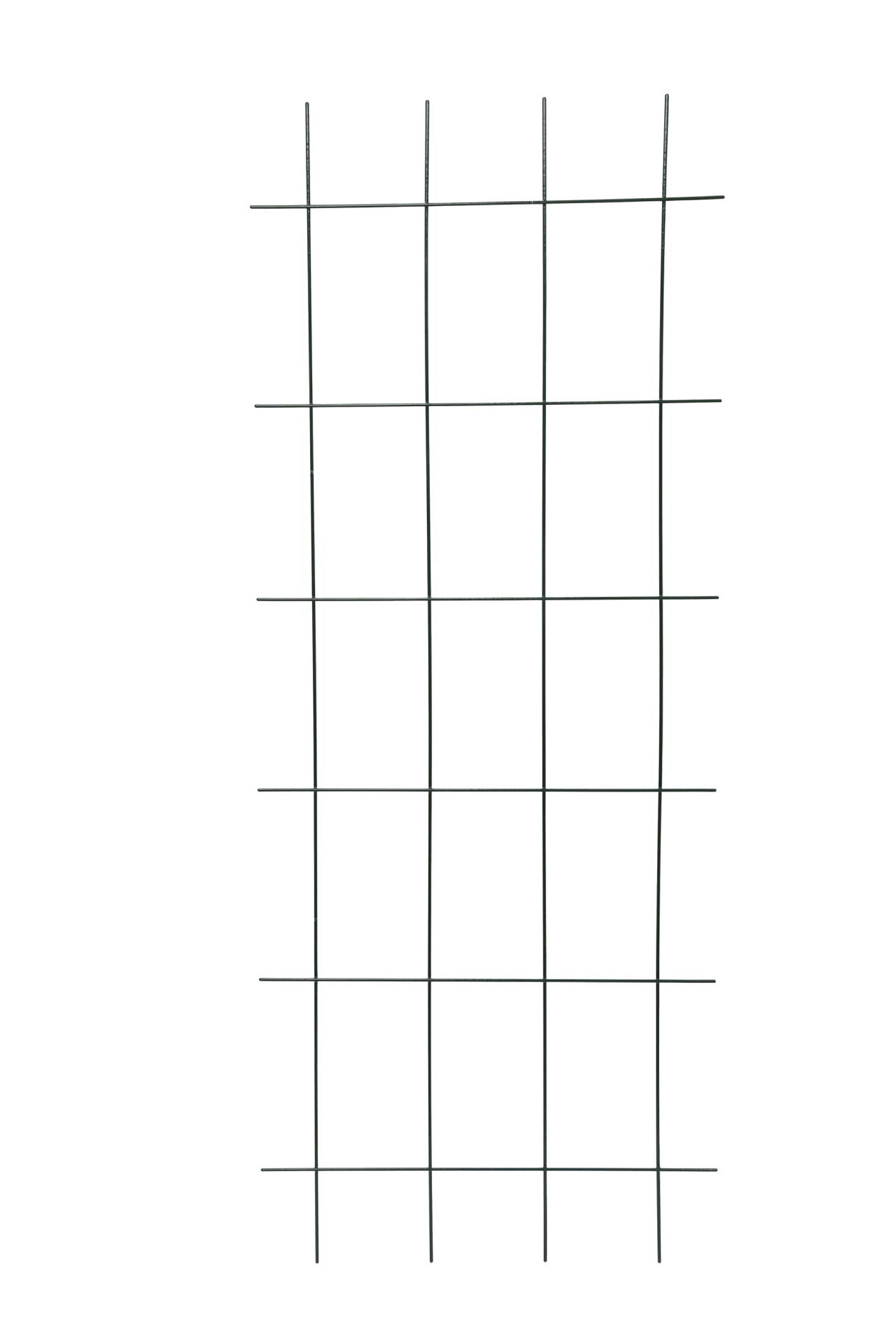 Draht Gitterspalier , PVC-beschichtet, 60x150 cm, grün, eckig