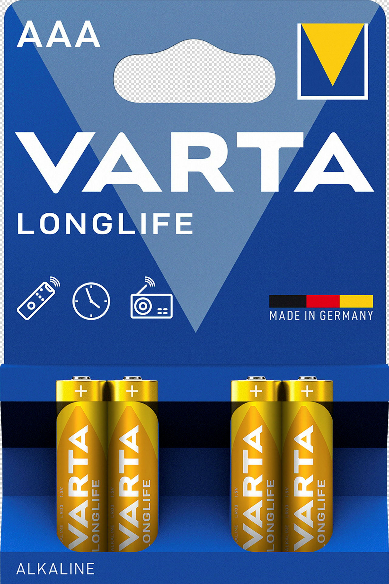 VARTA LONGLIFE AAA, BLI 4
