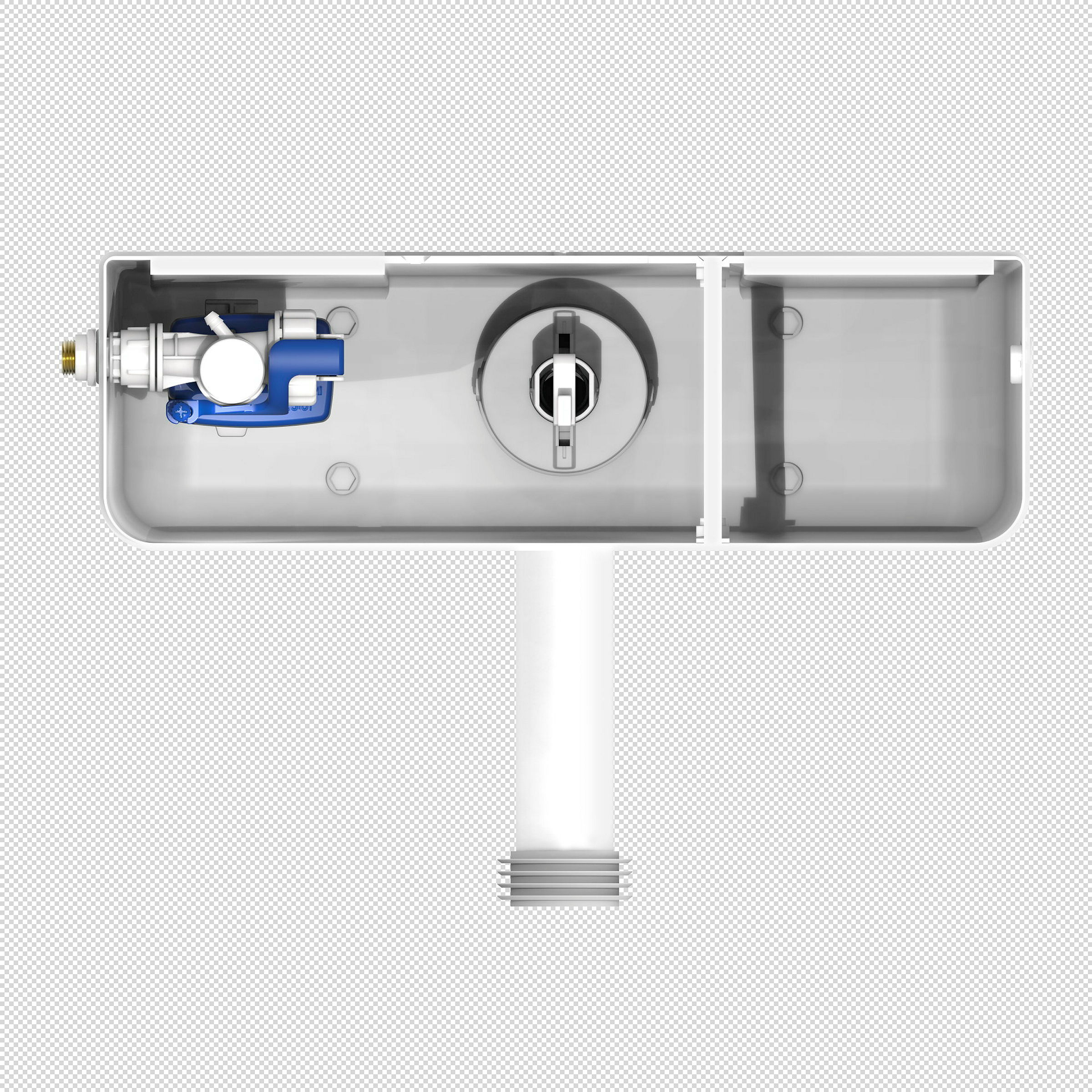 Universal-Schwimmerventil, 6-9 Liter