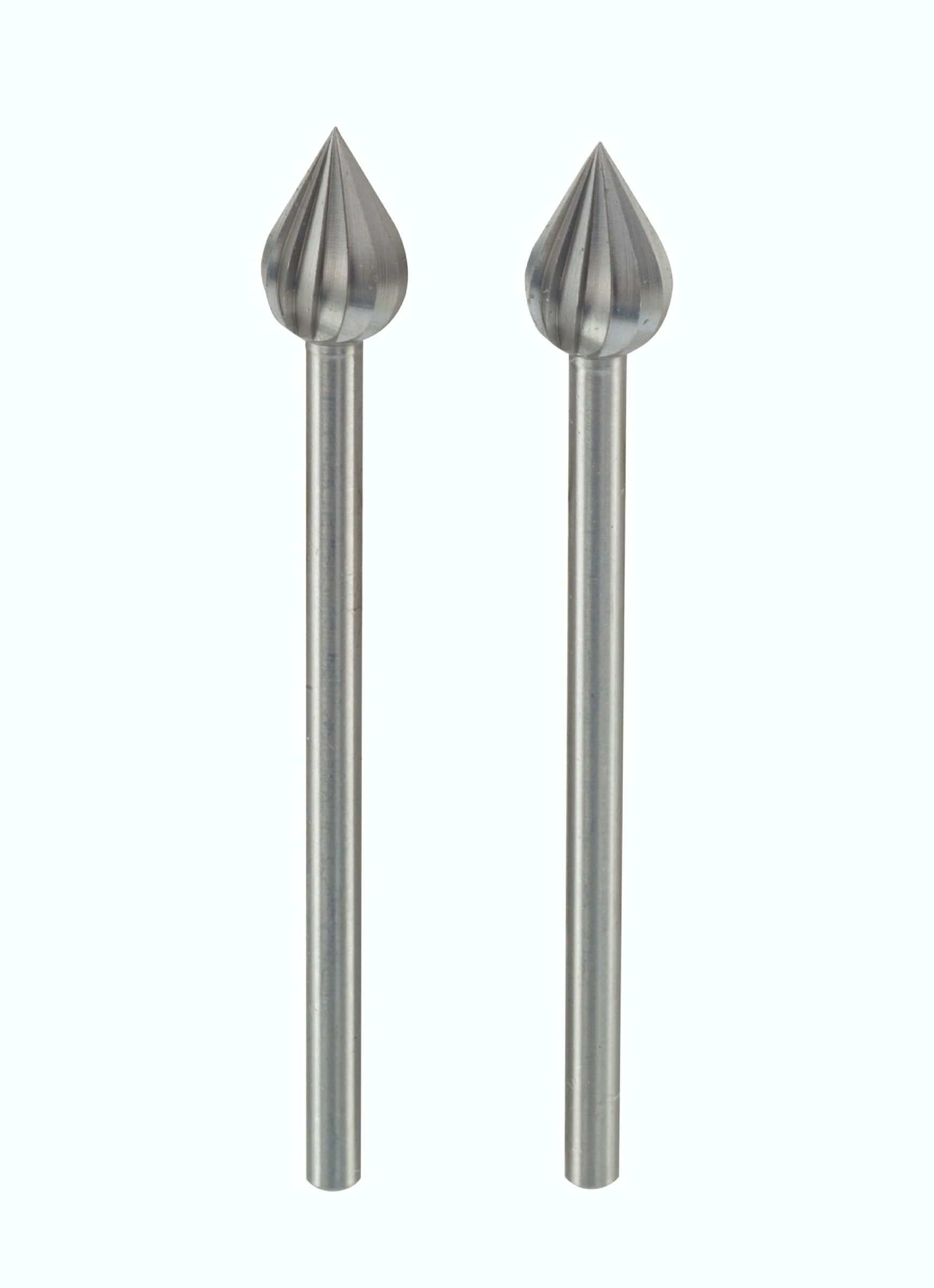 PROXXON-Fräser Flamme (Wolfram-Vanadiumstahl), 6 mm, 2 Stück