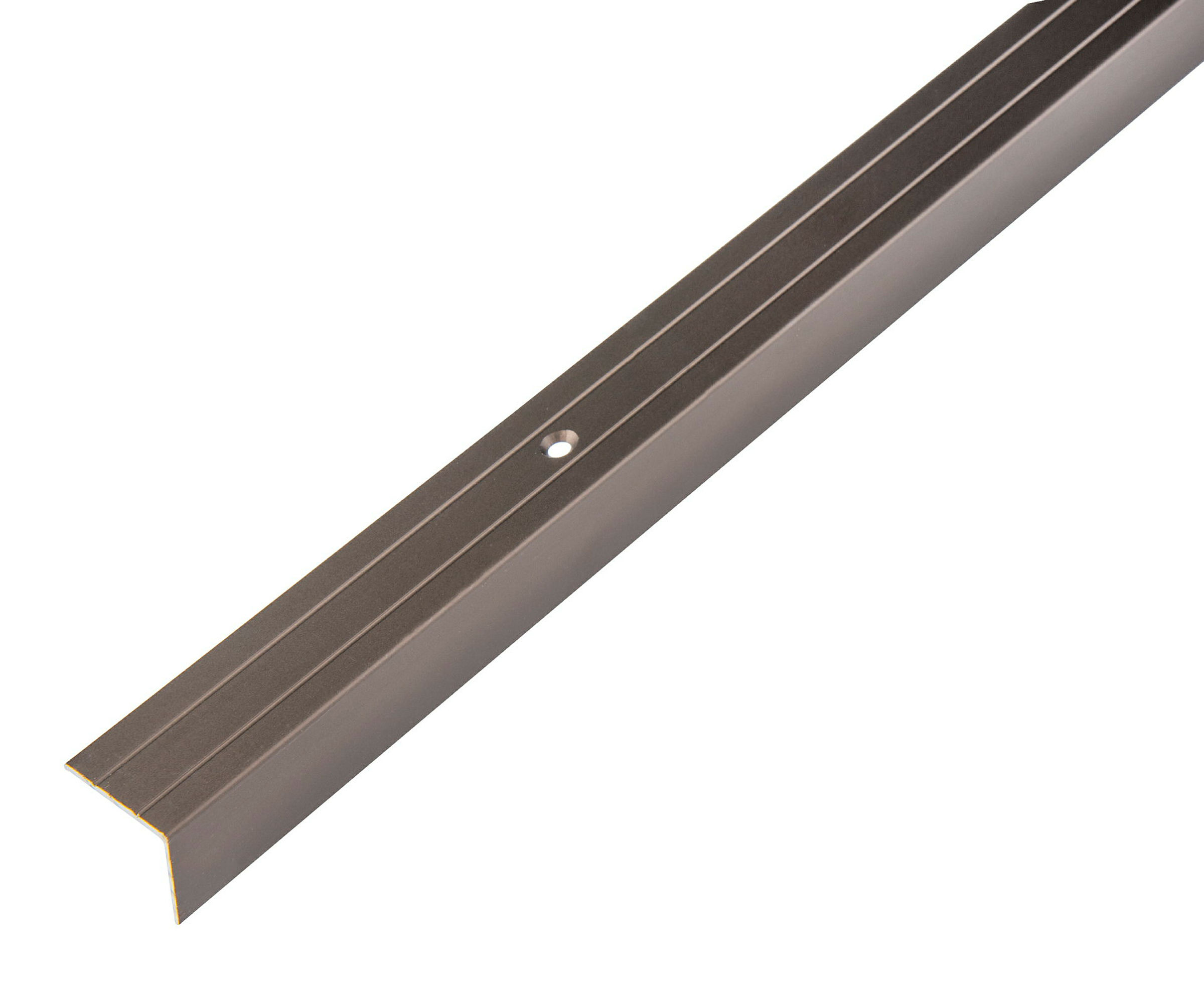 Treppenkanten-Schutzprofil 2m25x20 bronzefarbig eloxiert
