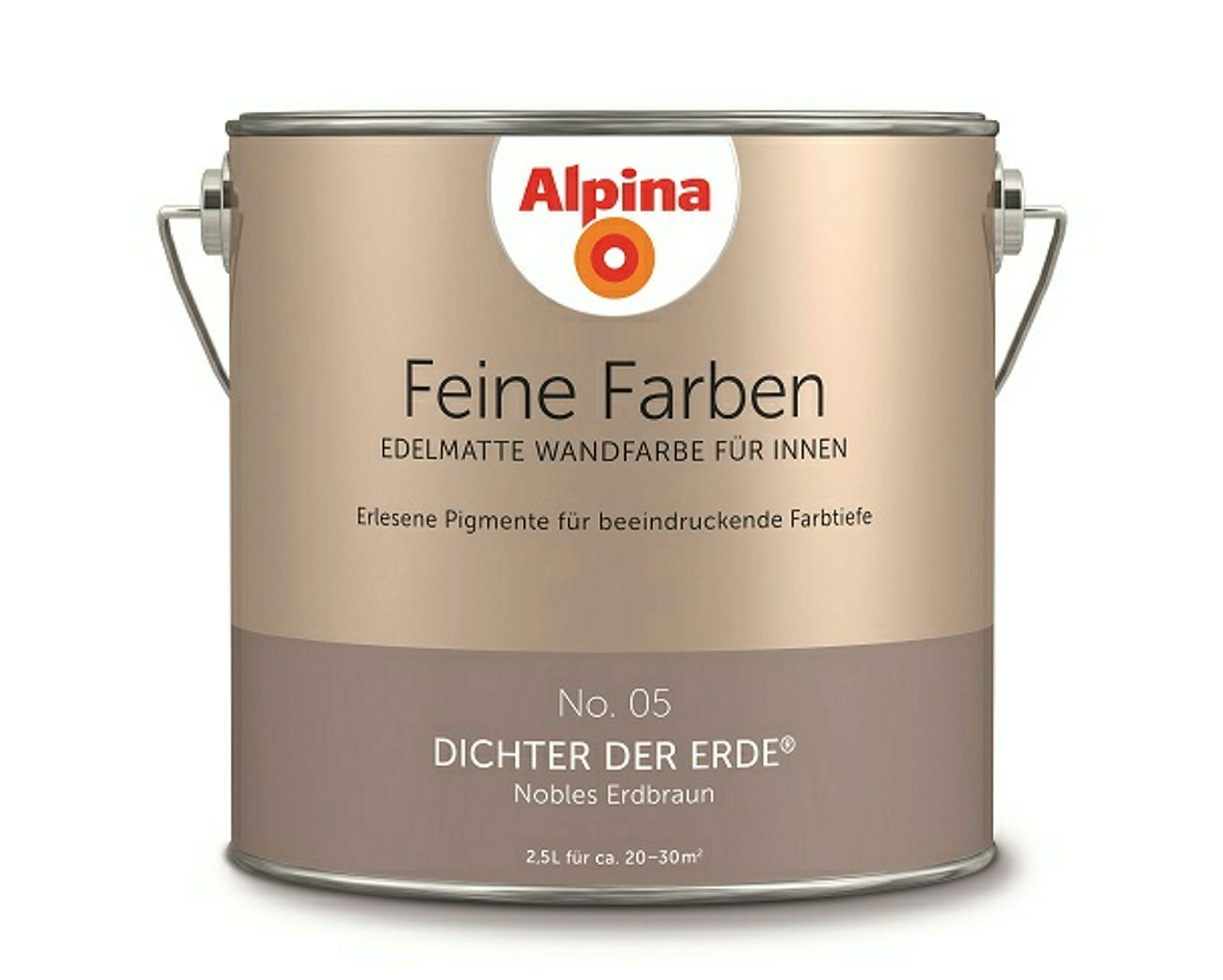 Alpina Feine Farben No. 05 Dichter der Erde® edelmatt 2,5 Liter