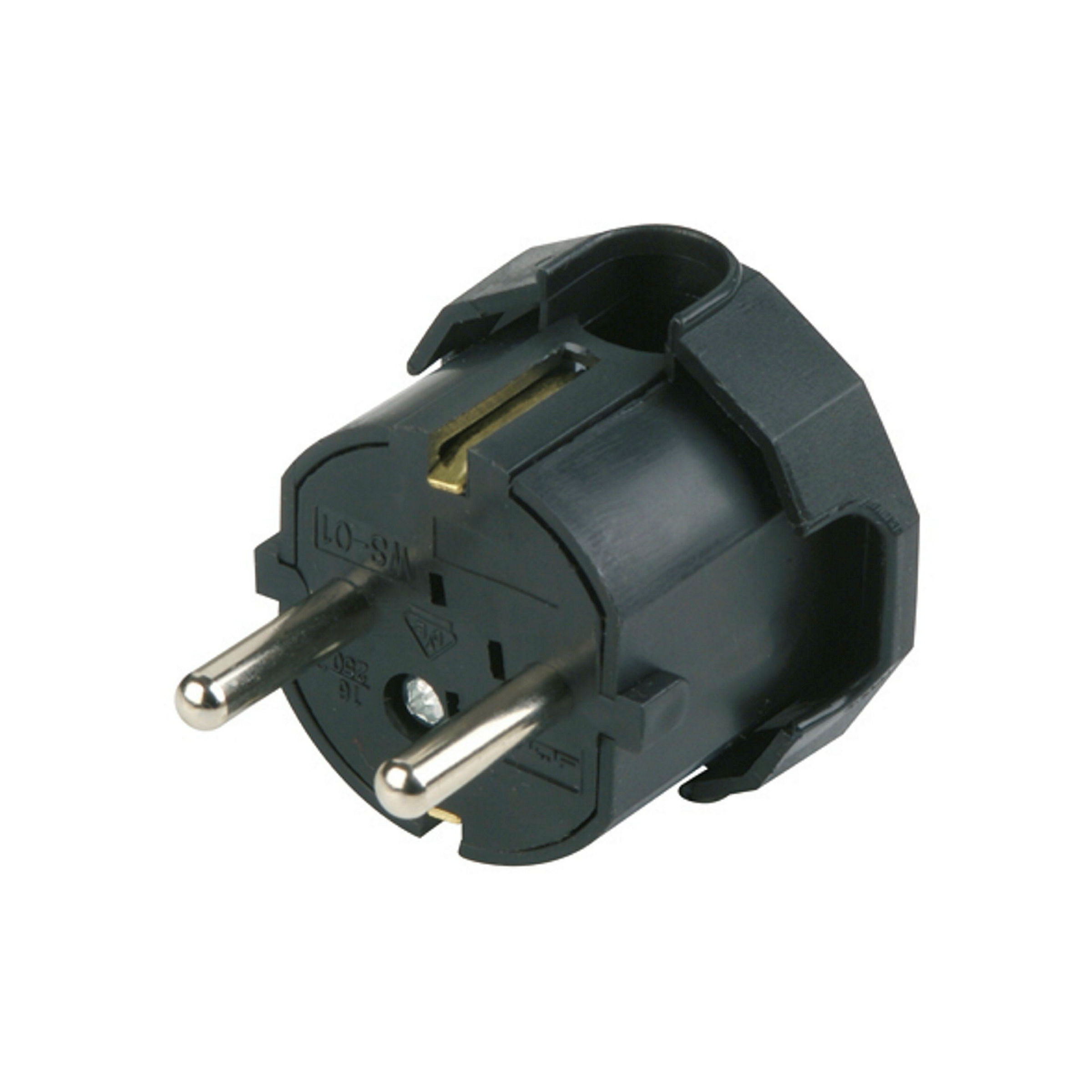 Stecker Fläche sw
