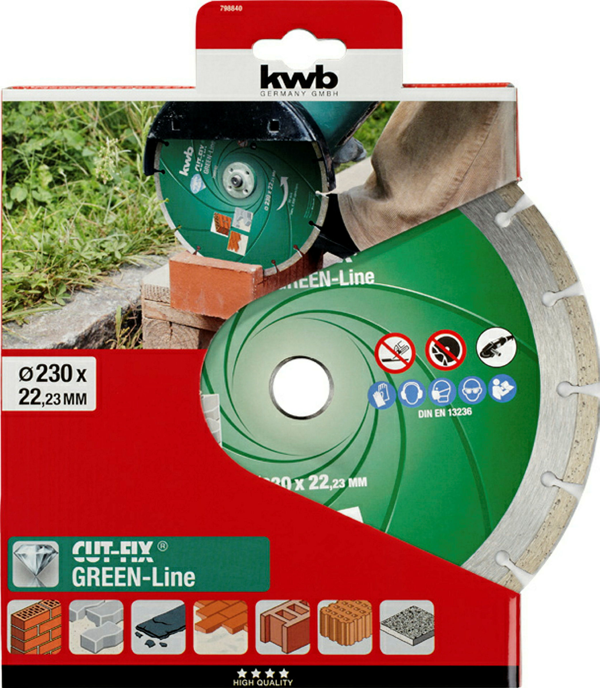 CUT-FIX® Green-Line DIAMANT Trennscheiben, ø 230 mm