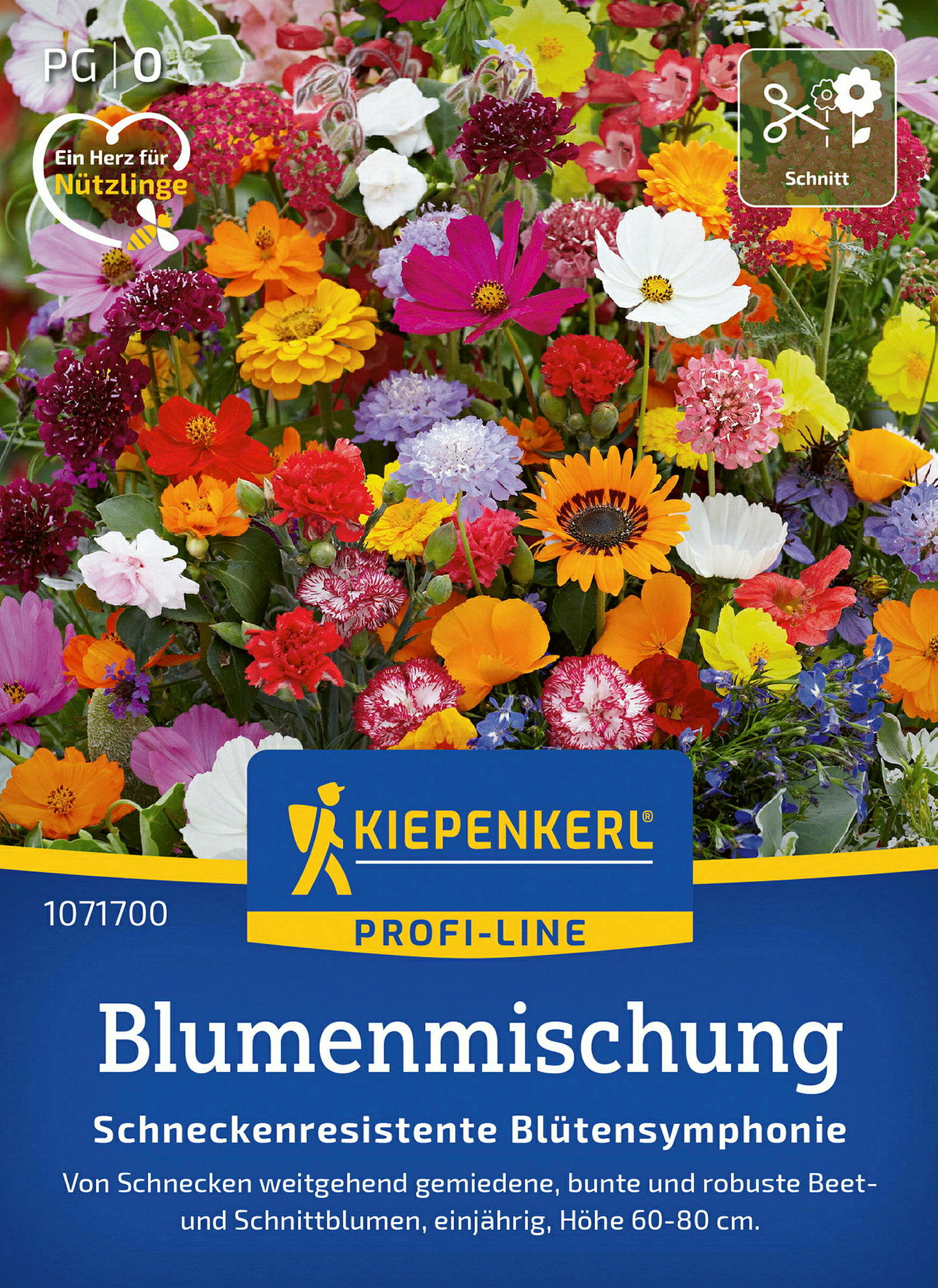 Kiepenkerl Blumenmischung Schneckenresistente Blütensymphonie