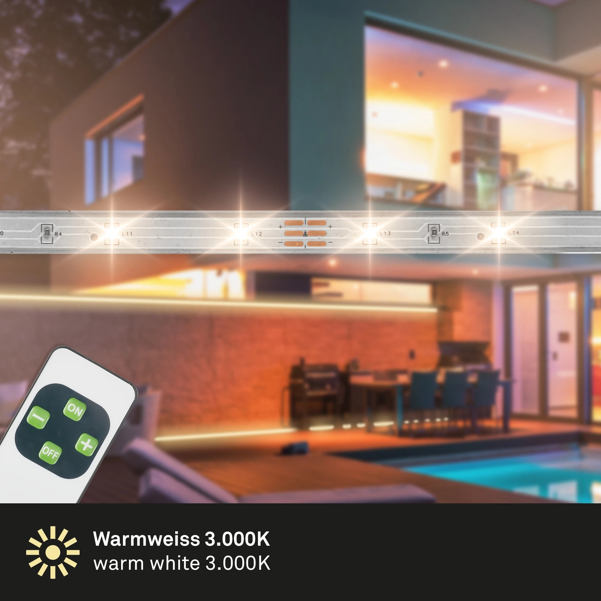 LED Flexband, 150xLED/0,1W, IP44