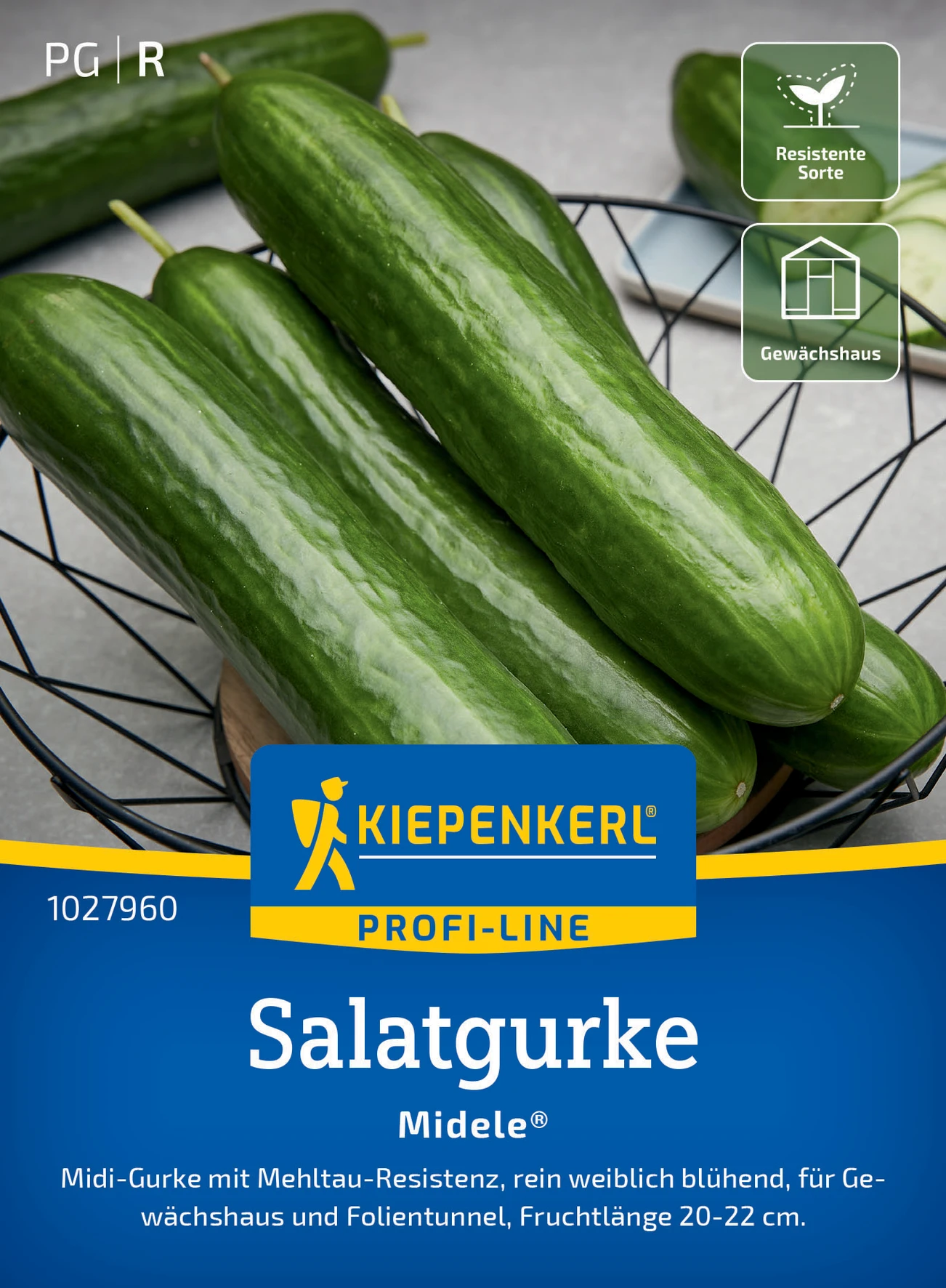 Kiepenkerl Salatgurke Midele®, F1
