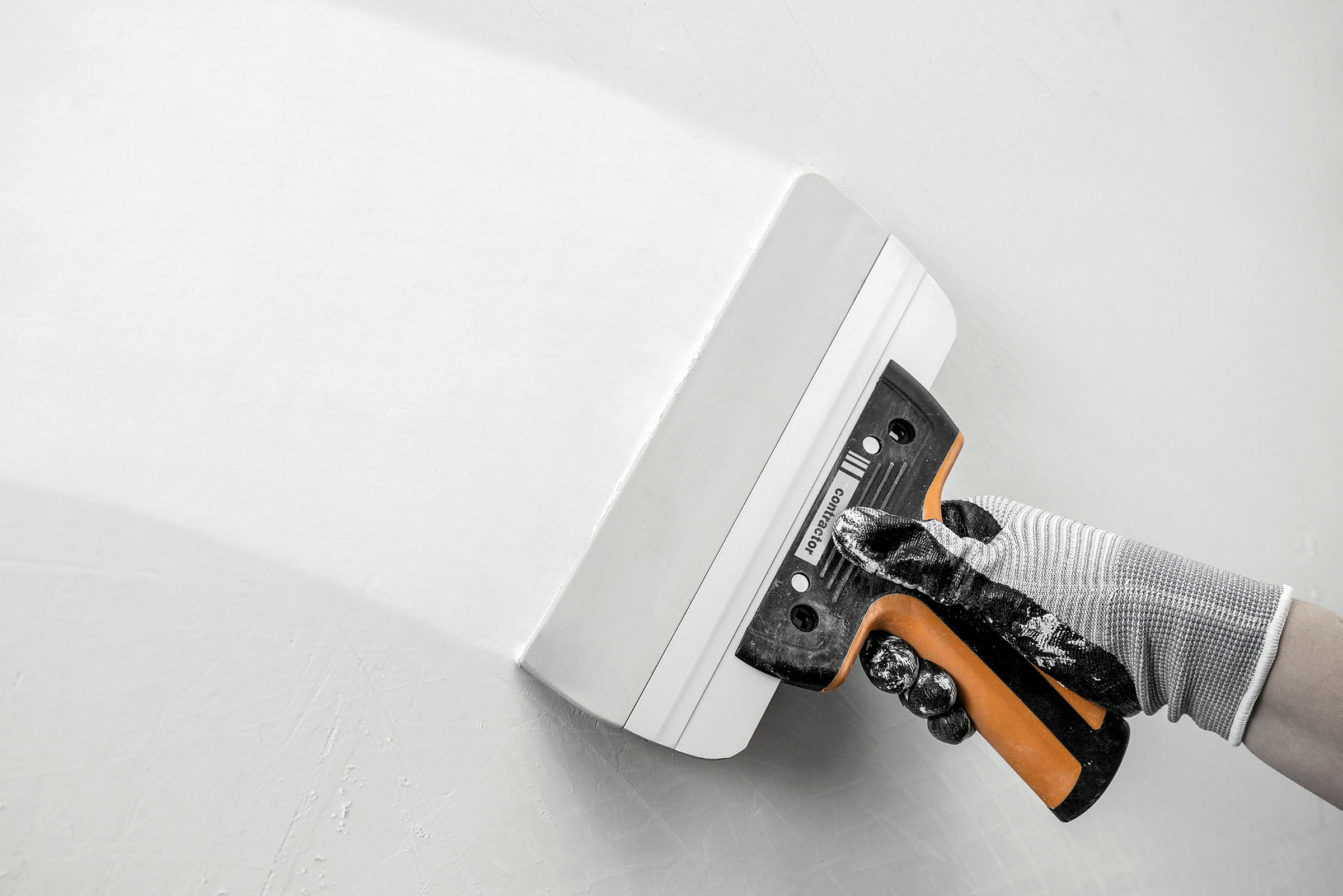 Verschlichtspachtel 250 mm Gummiblatt 3K-Griff