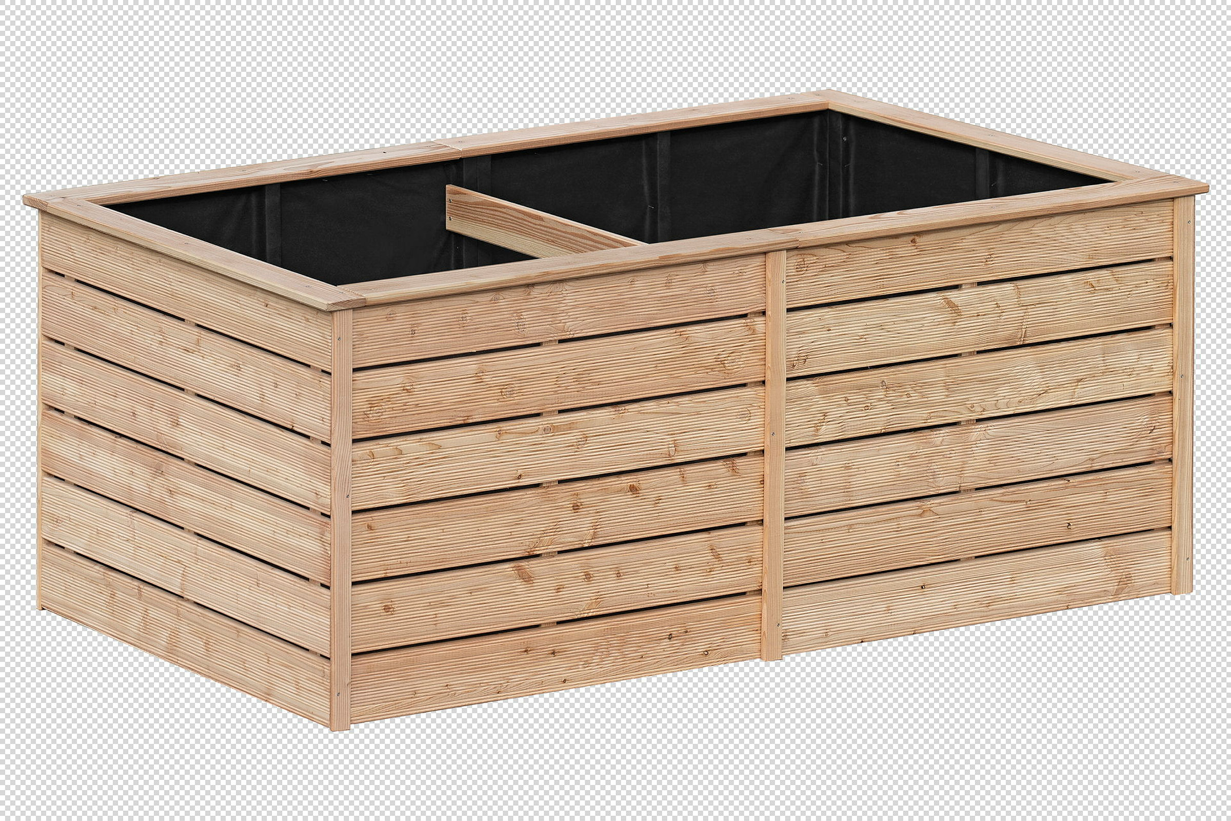 Hochbeet Emma XL, Lärche 20x120 mm, 206x103x80 cm