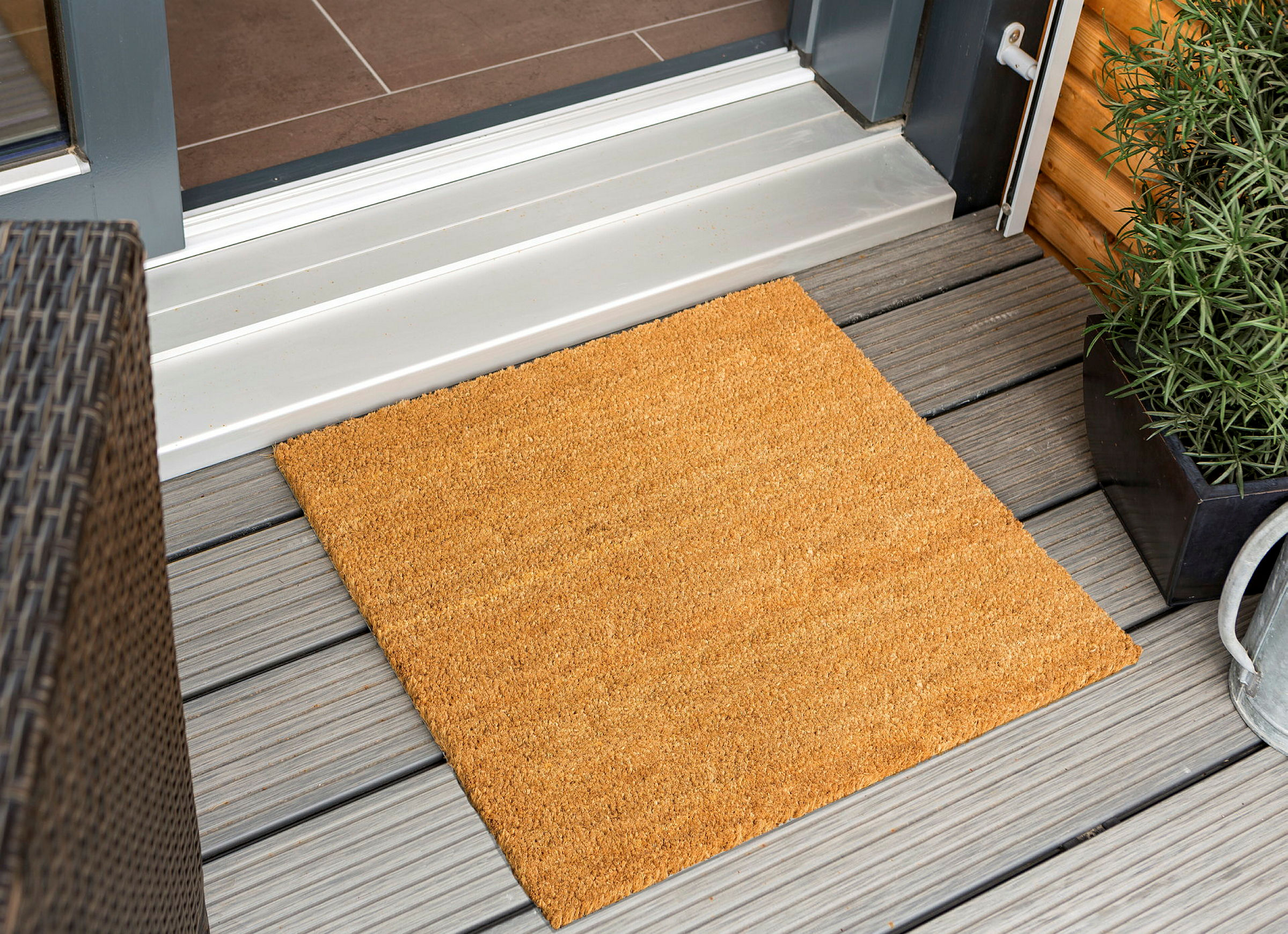 Kokosvelours 16 mm 40x60cm natur