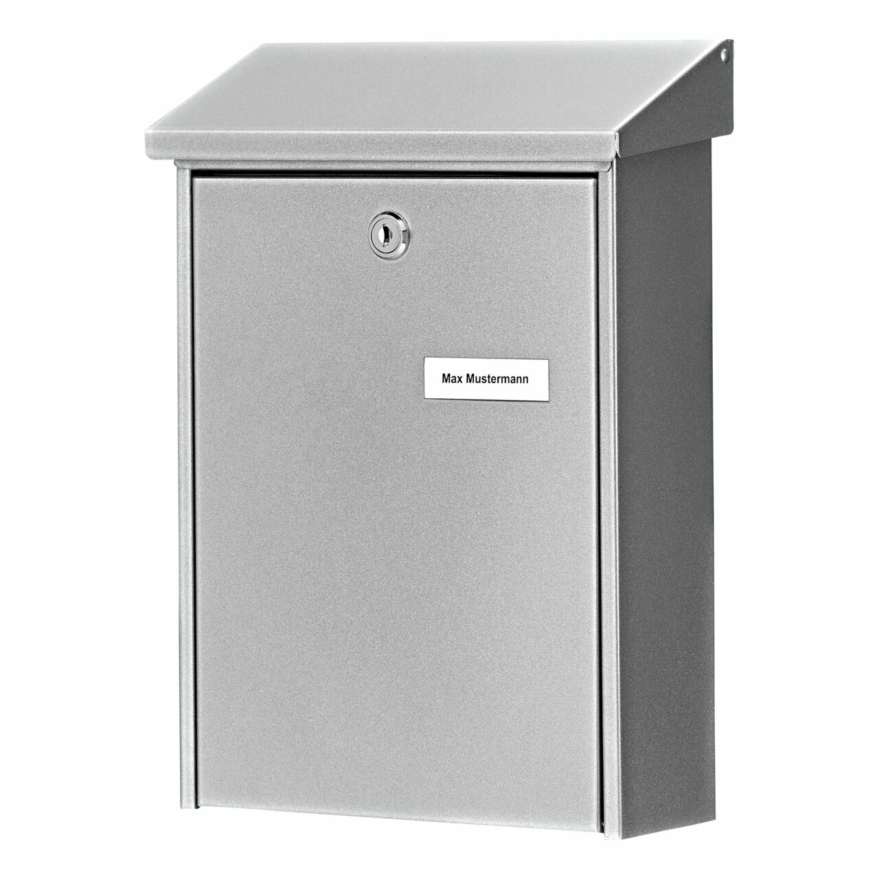 Briefkasten Stahl-lackiert Daily 5861 Si silber