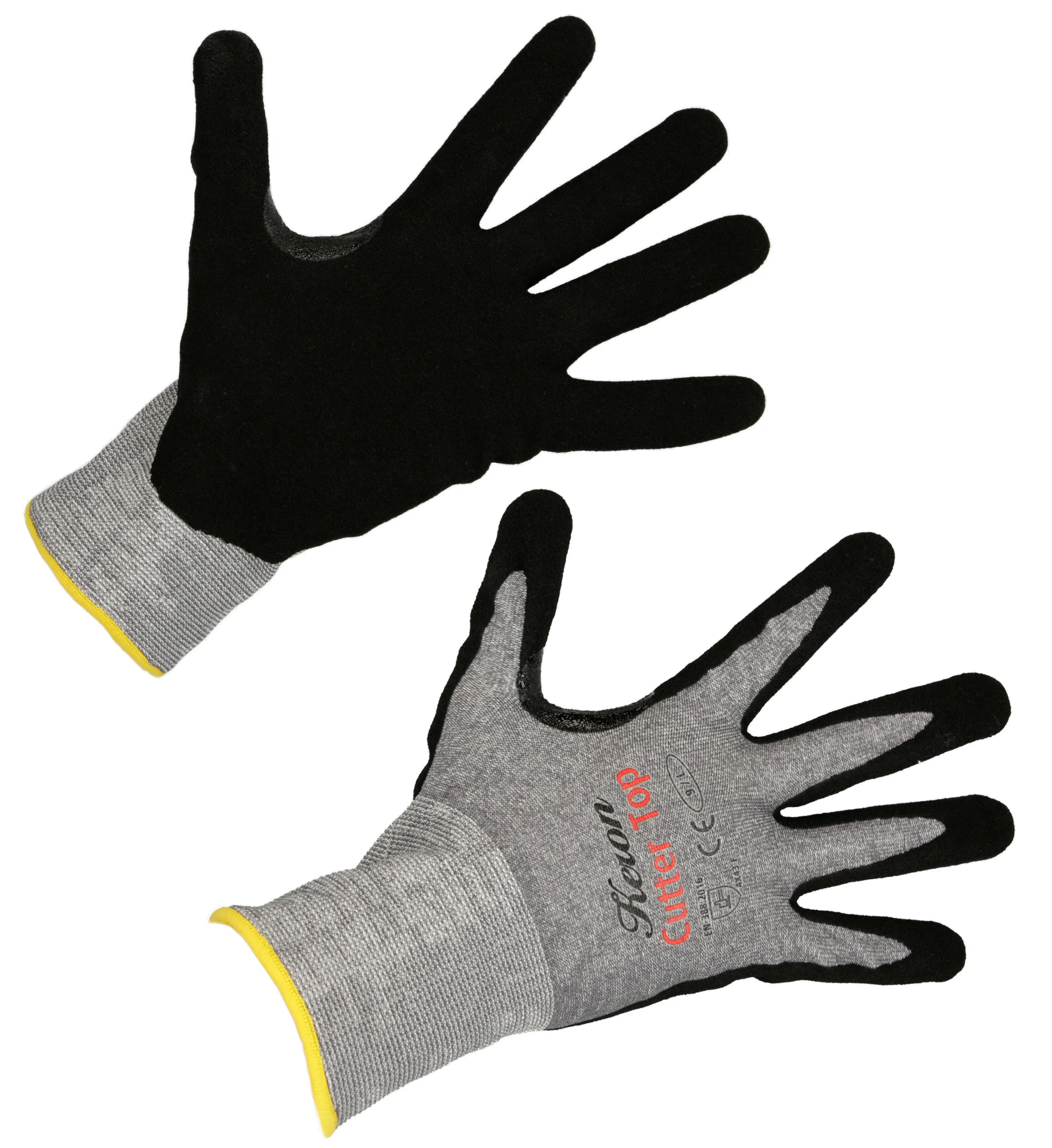 Handschuh Cutter TOP Gr. 9/L Level F, Nitrilschaumbeschicht