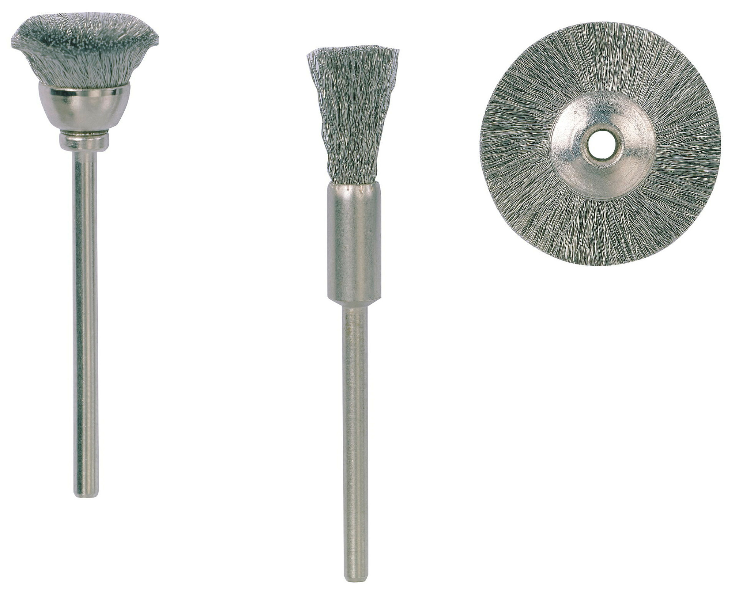 PROXXON-Topfbürsten, Edelstahl, Ø 13 mm, 2 Stück