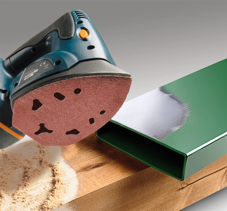 Klett-Haftdreiecke Lidl Mouse gelocht K180 Inh:5