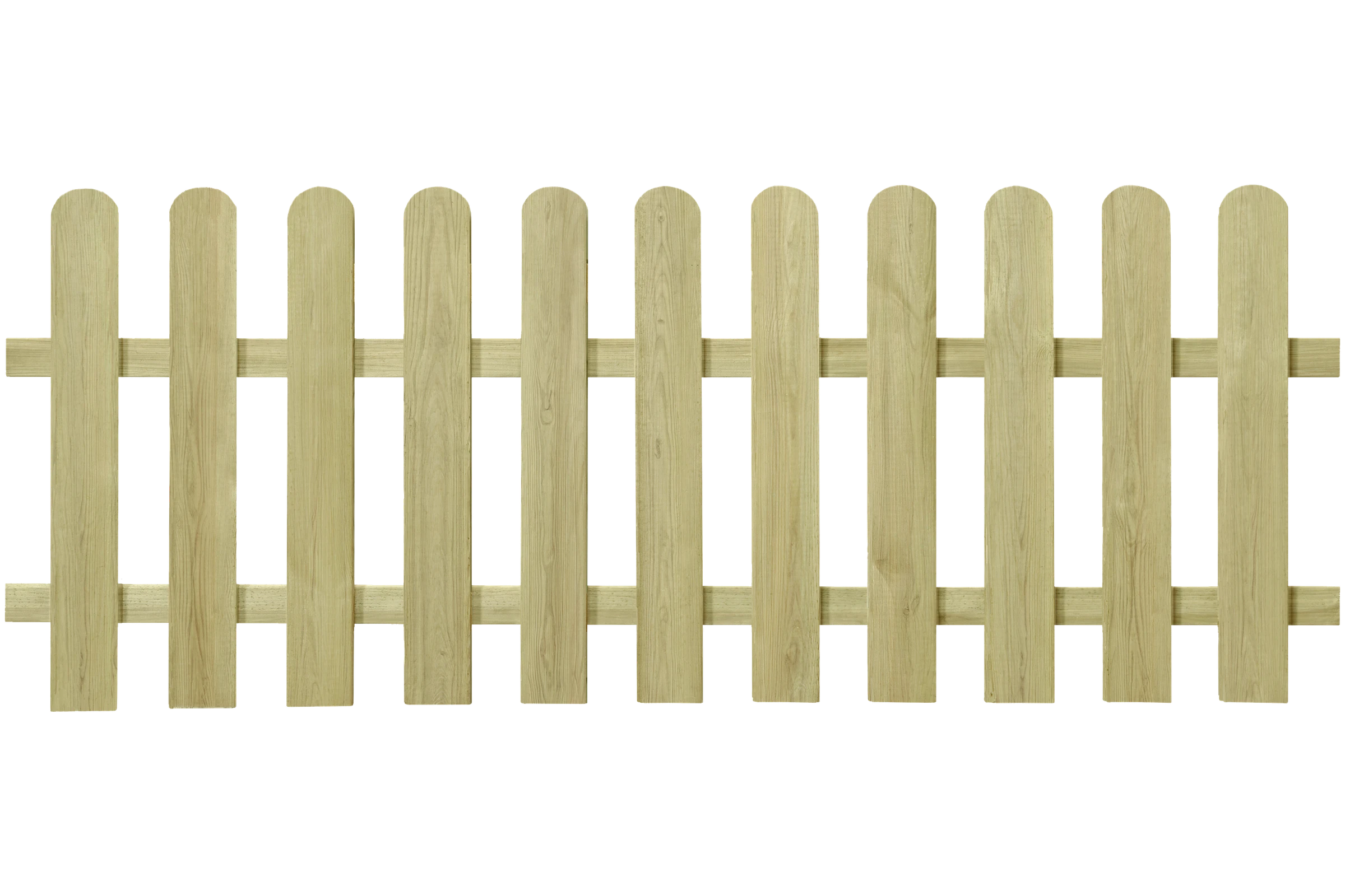 SYLT Vorgartenzaun grün 180x70cm