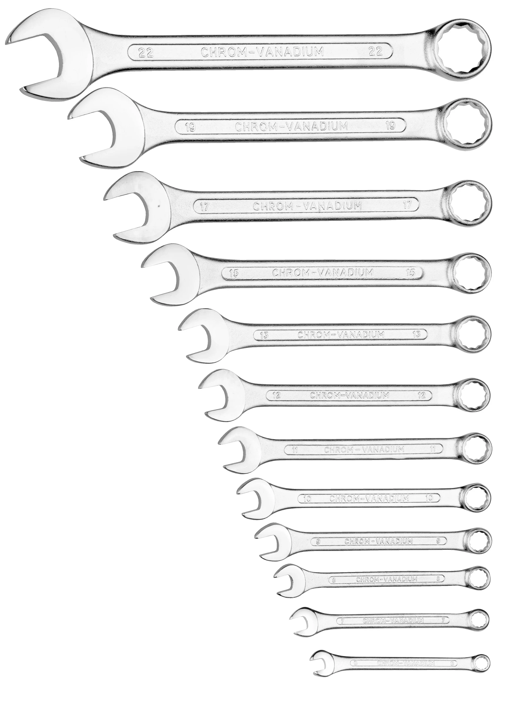 Gabelringschlüsselsatz 12tlg.6-22mm