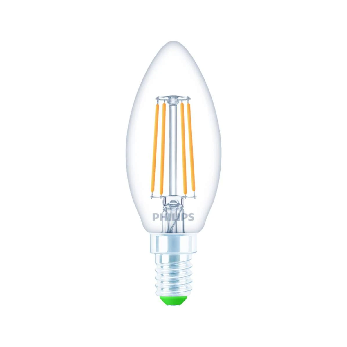 LED-Lampe ''classic ultraeffizient'', 40W, E14, klar, Kerze, warmweiß