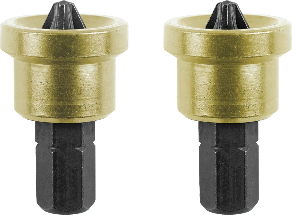 Trockenbau Bits mit Tiefenstopp, 2 x PZ 2