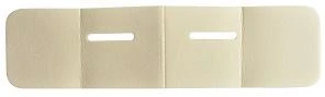 Schallschutz-Montageplatte, 750 mm x 190 mm, für Waschtisch