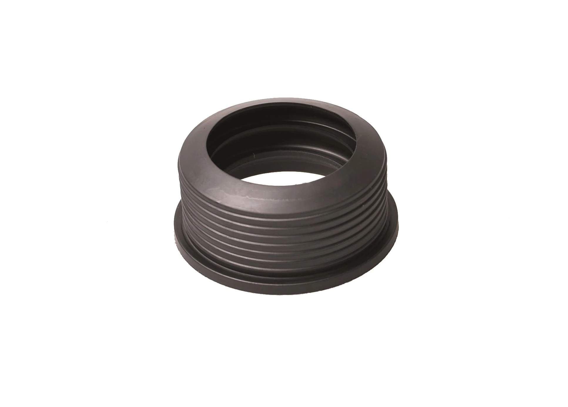 Ablaufverbinder kurz, Gummi, 50 mm x 40 mm, für Siphonabgang