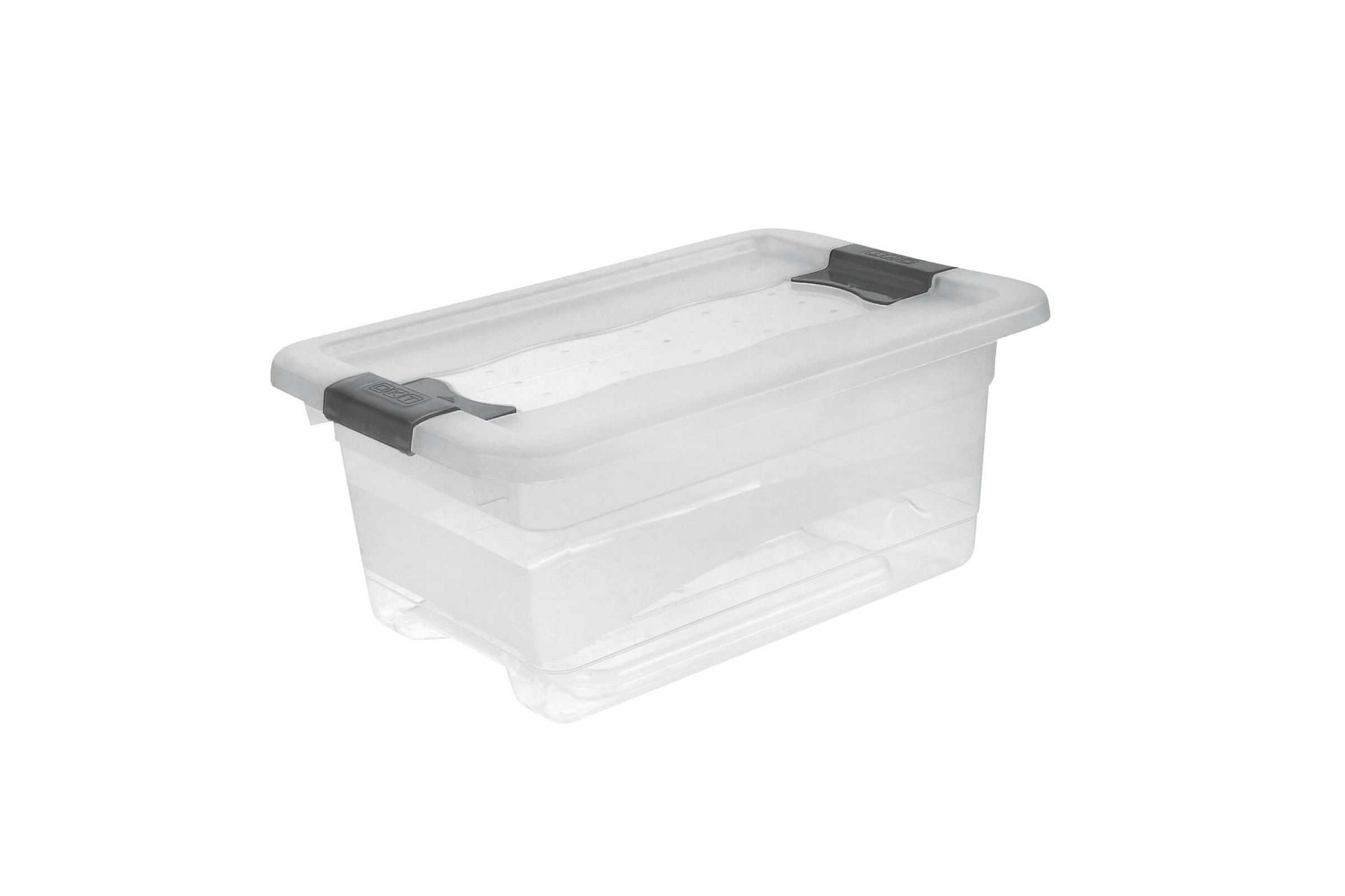 keeeper Aufbewahrungsbox, 29,5 x 19,5 x 12,5 cm, 4 l, Cornelia, Transparent