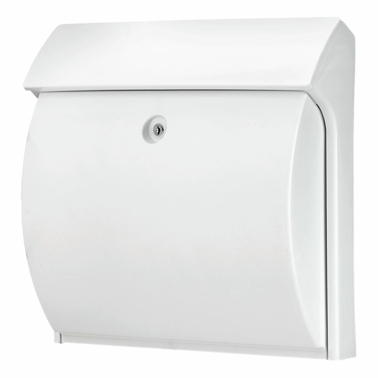 Kunststoff-Briefkasten Classico 4931 W weiss