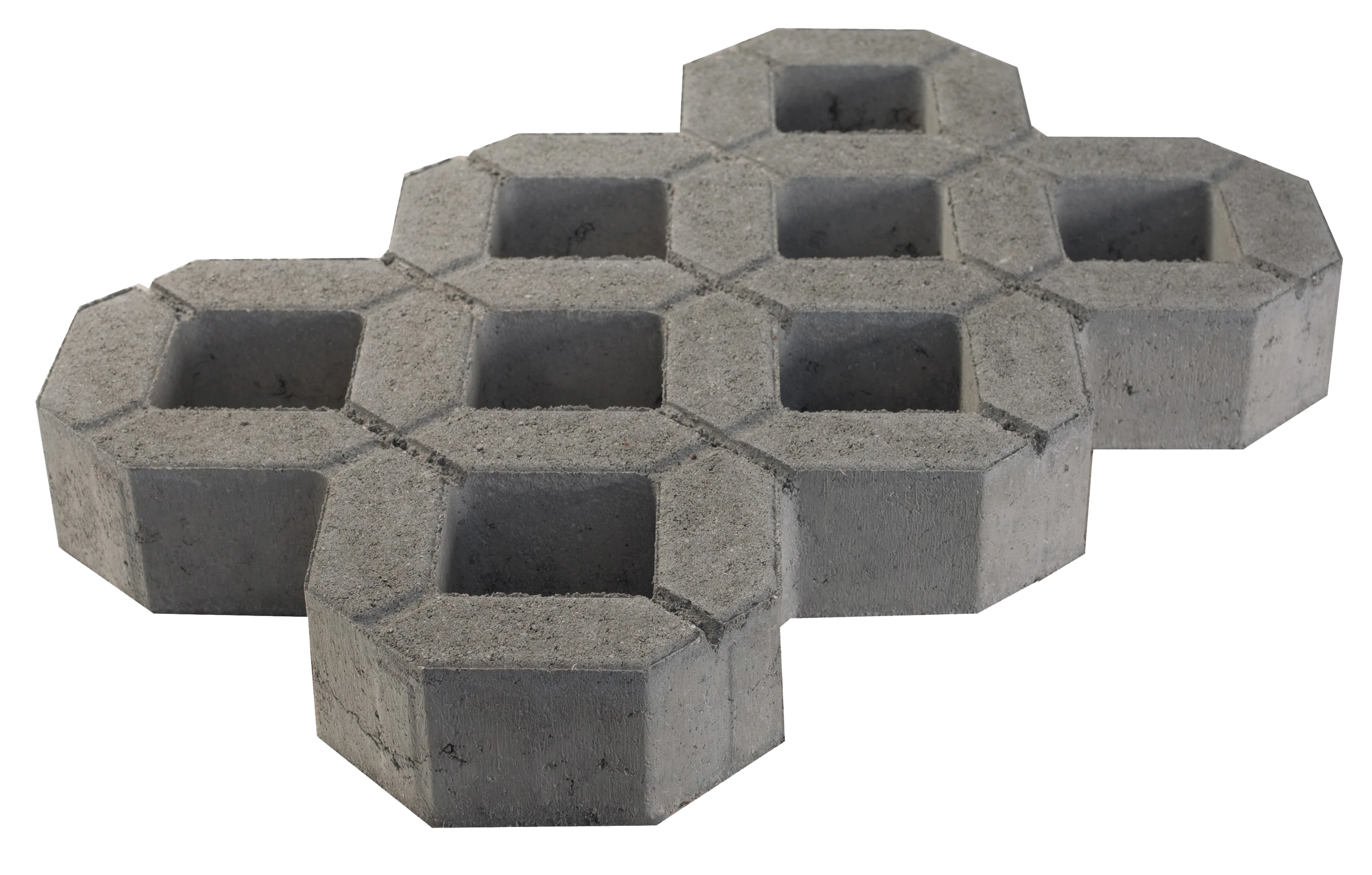 Rasengitterplatte 61 / 40,5 / 8 cm, grau