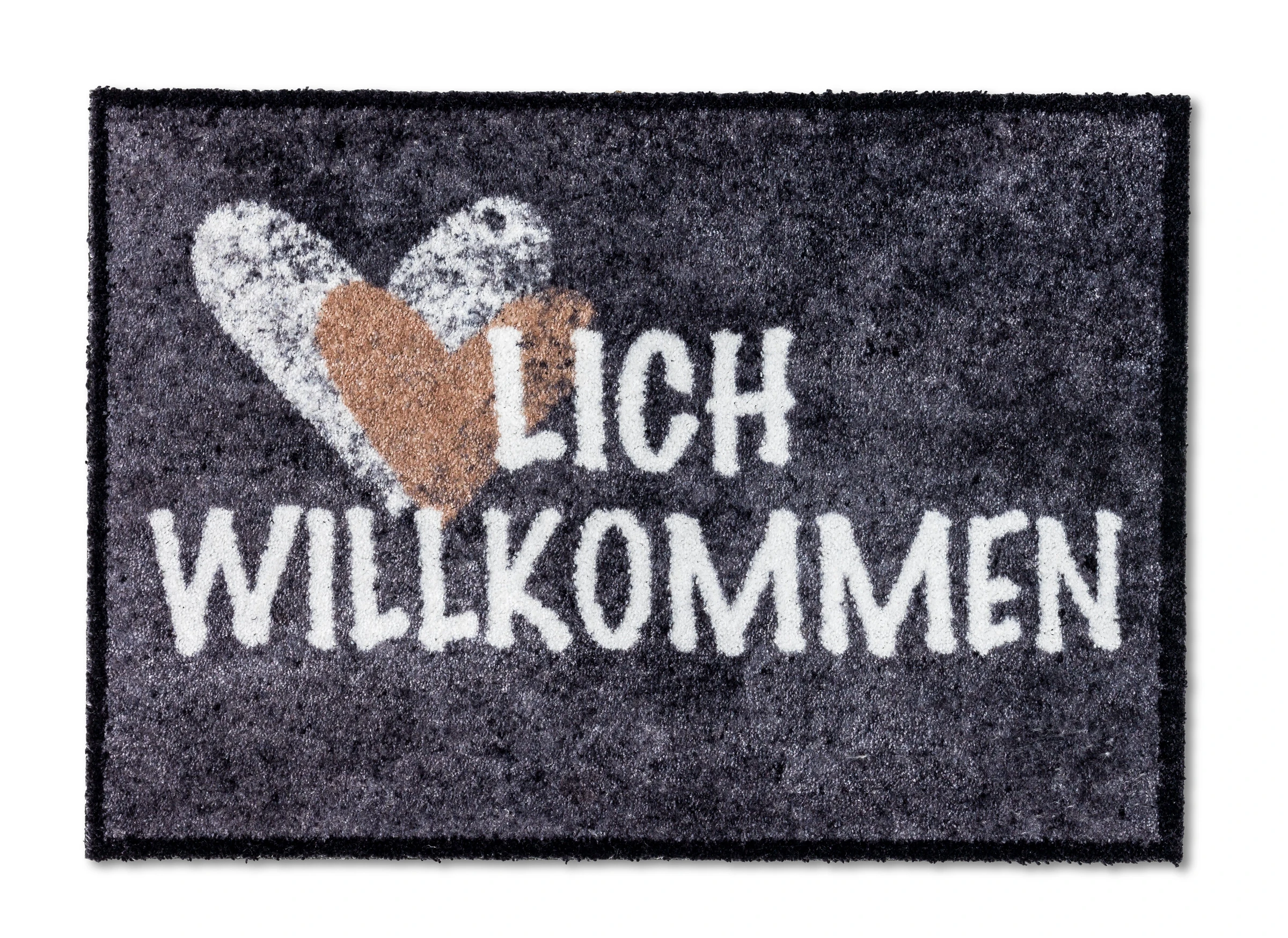 Pure und Soft ca.50x70cm D.009 C.040 Herz Willk gr