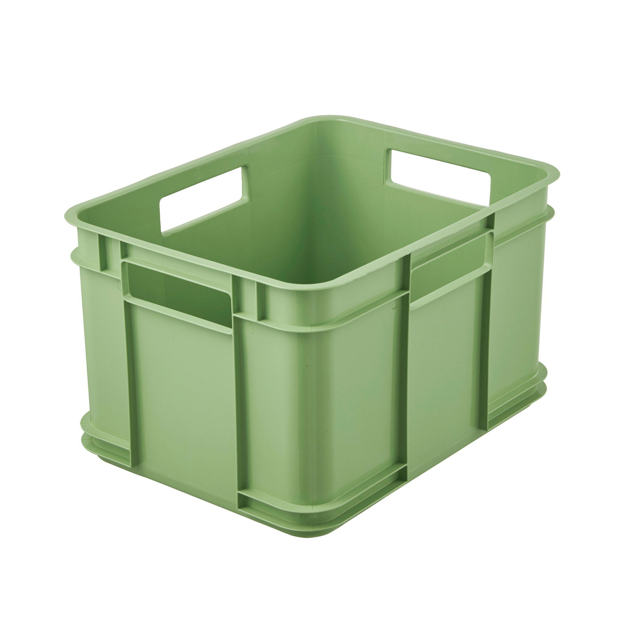 keeeper Euro-Box M, 16 l, 35 x 27 x 22 cm, Bruno Eco Line, Grün