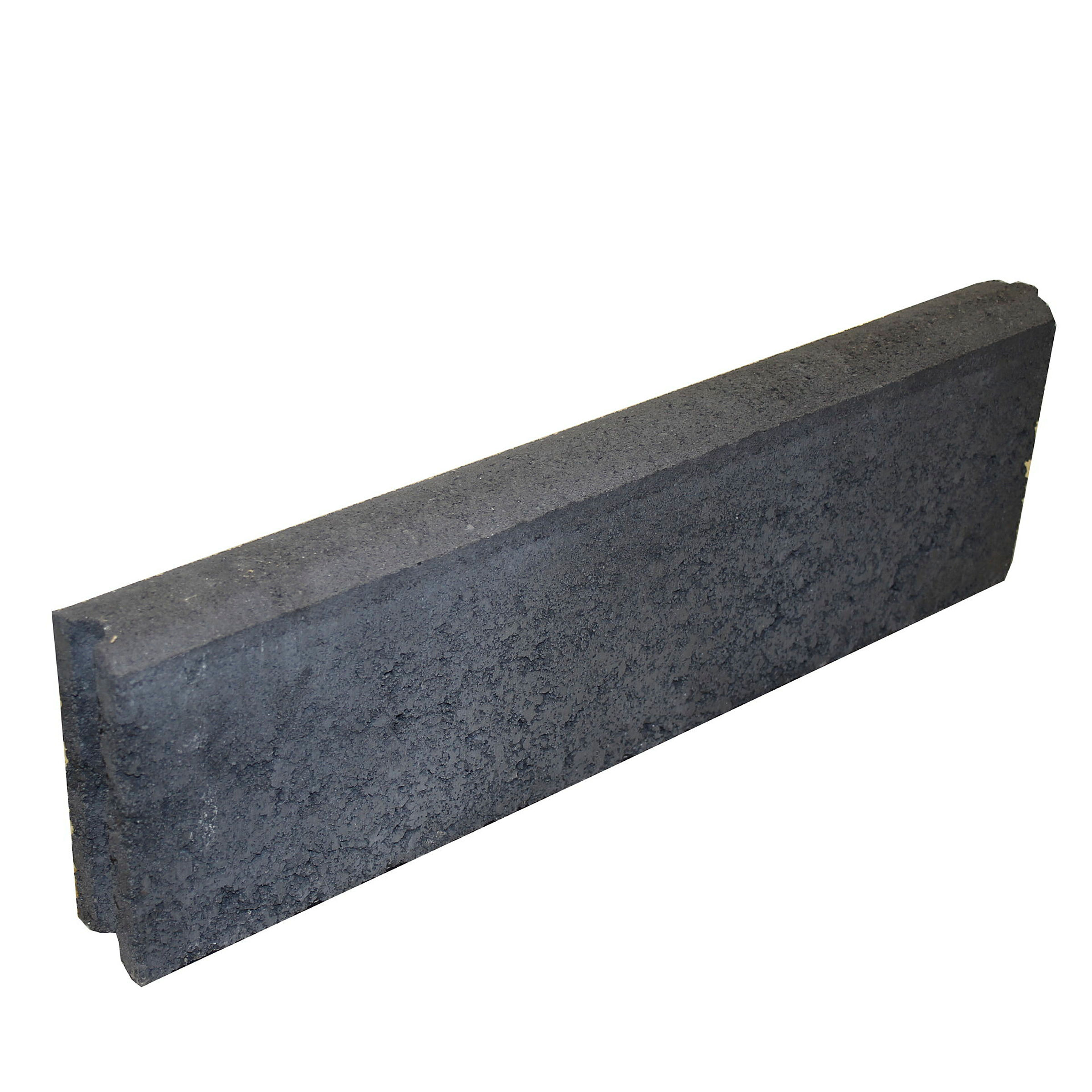 Rasenkante 5 / 15 / 50 cm m.Nut und Feder anthrazit