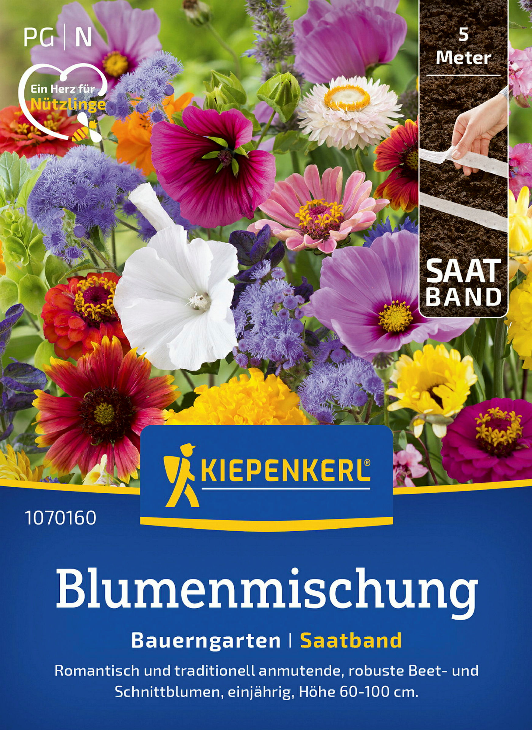 Kiepenkerl Blumenmischung Bauerngarten, Saatband