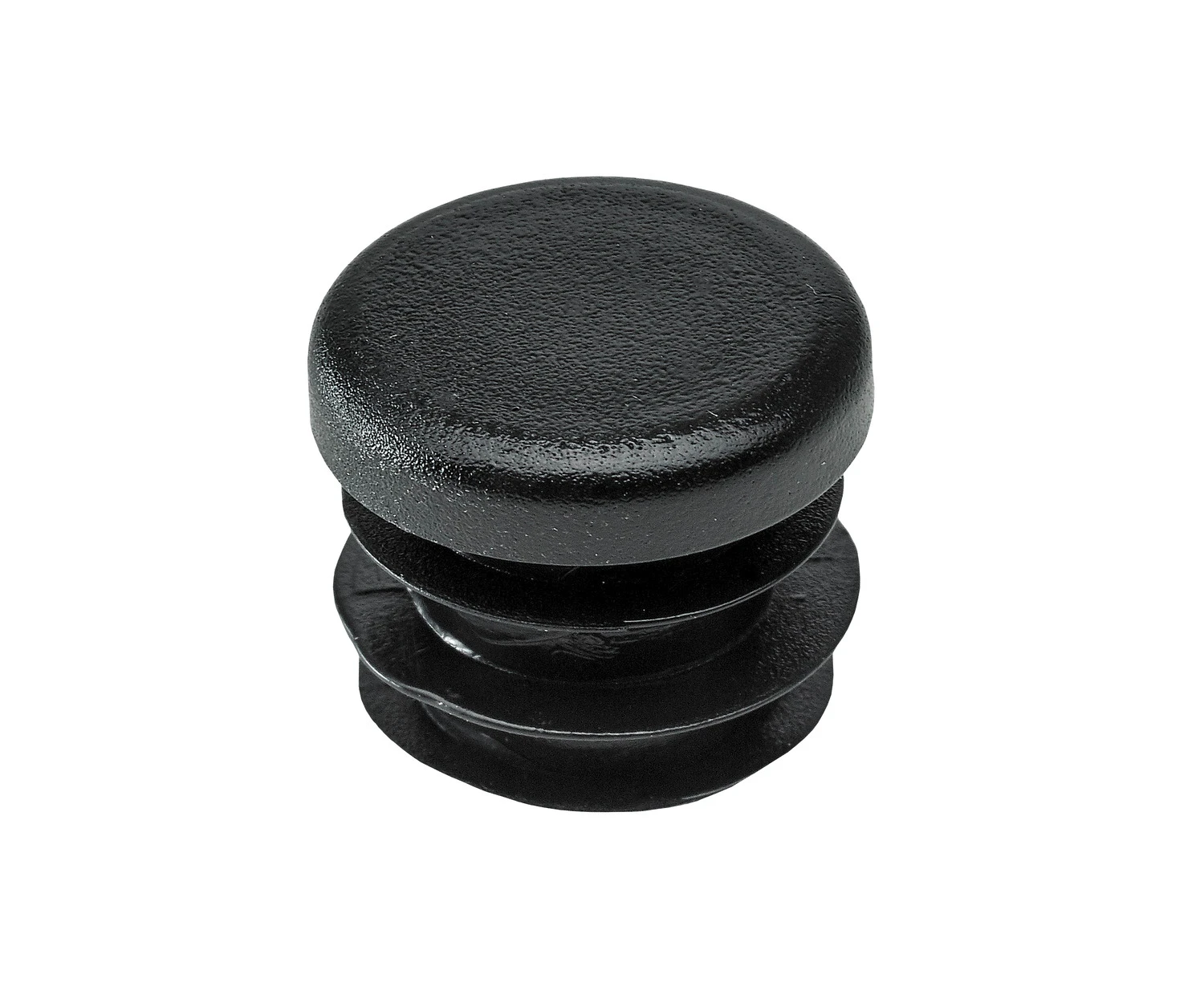 Einsteckgleiter D15mm, schwarz 4 Stück