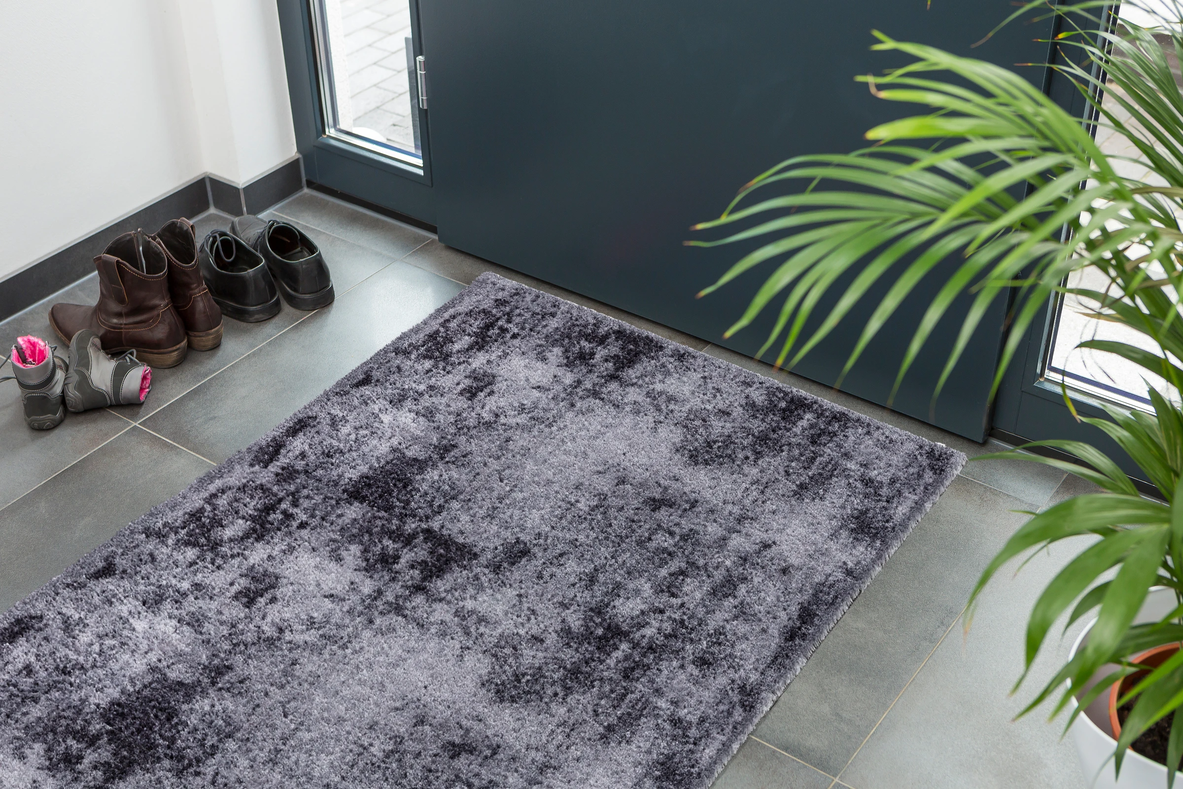 Pure und Soft ca.50x70cm D.001 C.040 Allover grau