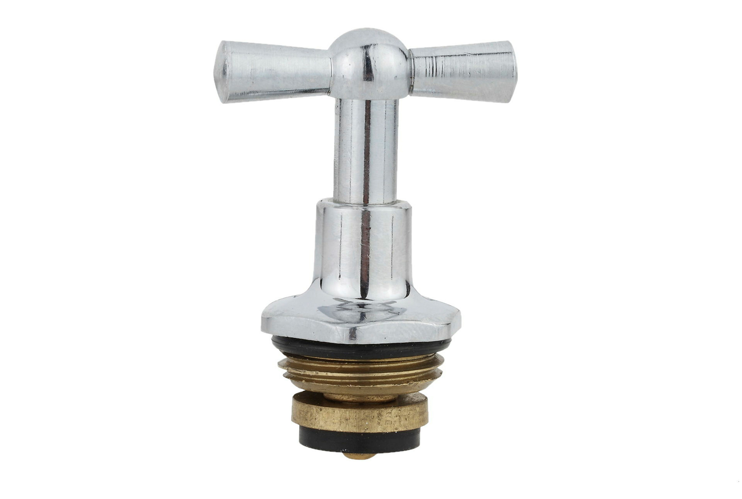 Knebel-Oberteil, Chrom, 1/2''