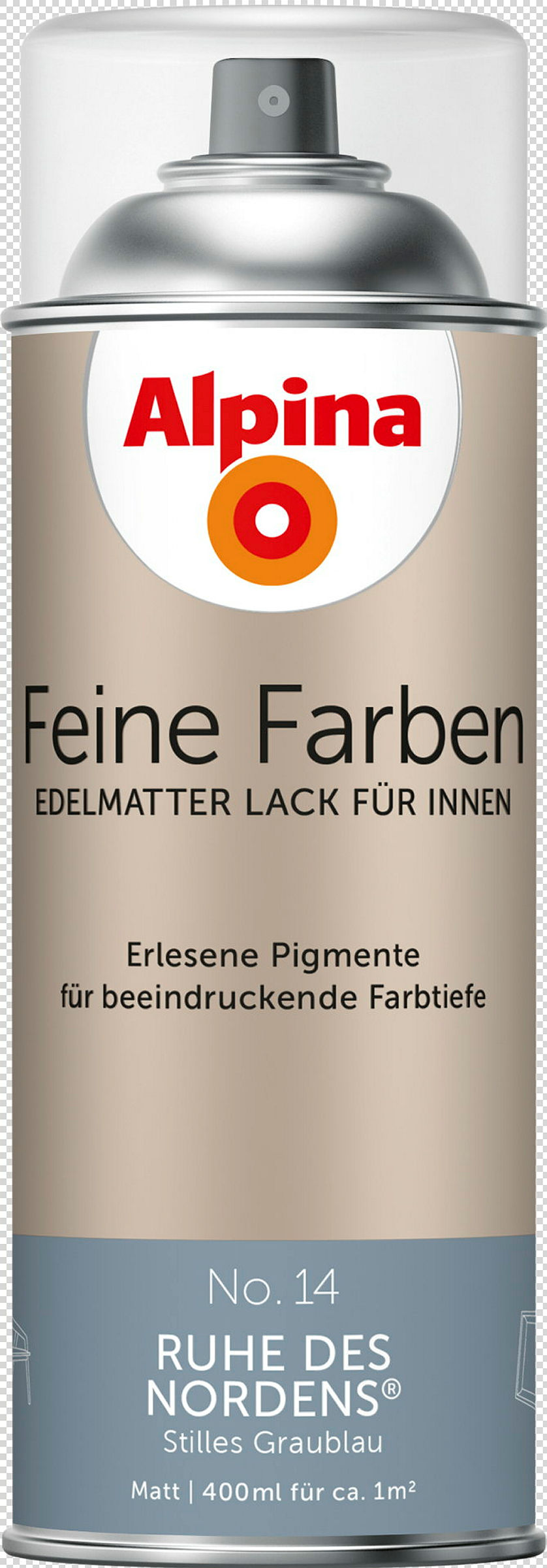 Alpina Feine Farben Sprühlack No. 14 Ruhe des Nordens® edelmatt 400ml
