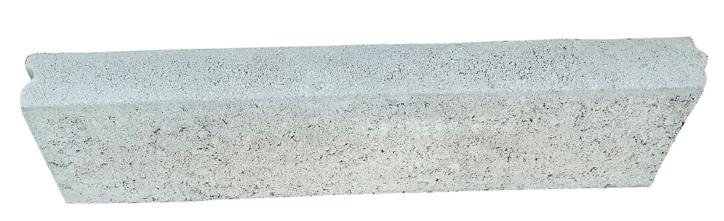 Rasenkante 5 / 15 / 50 cm mit Nut und Feder grau