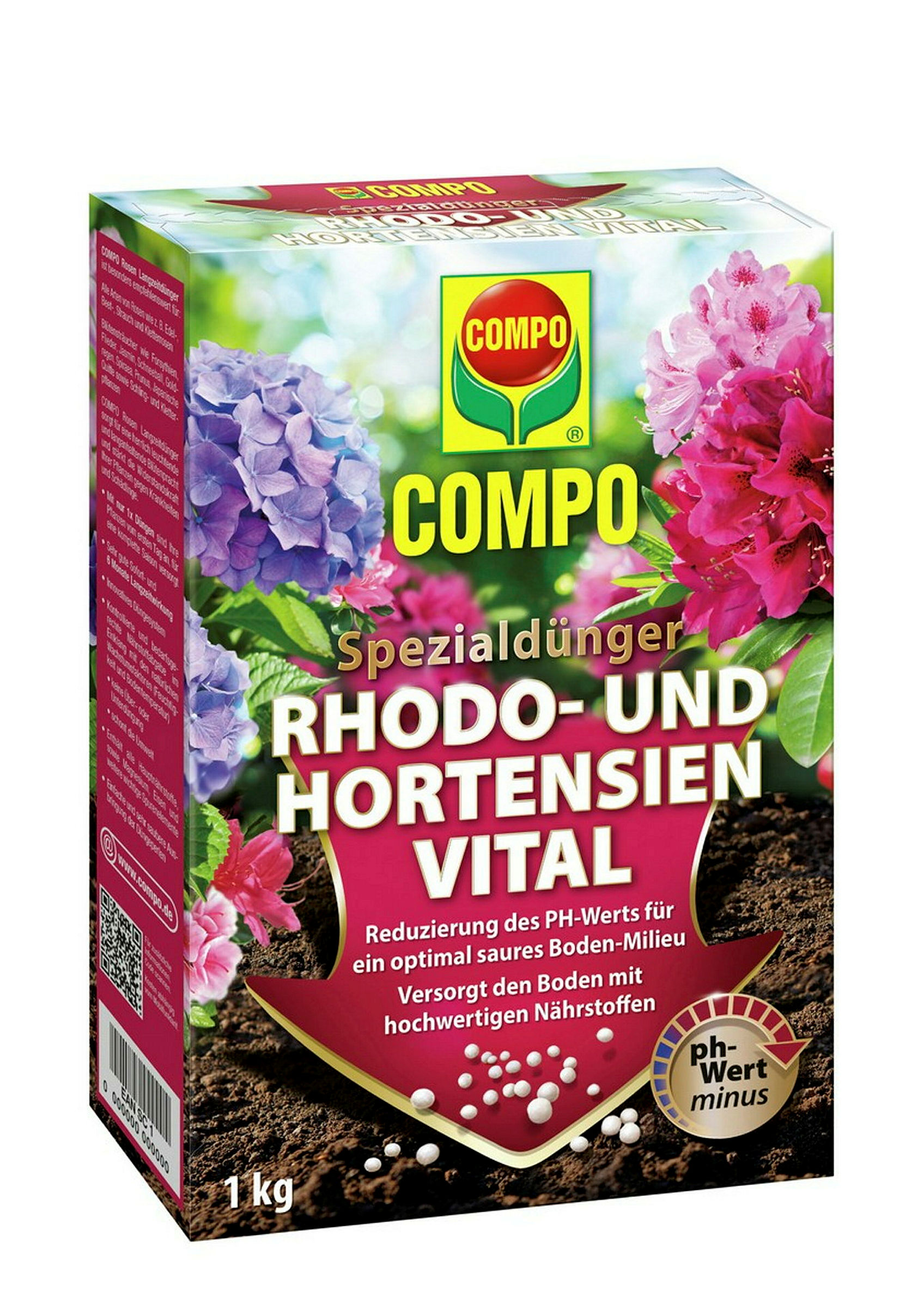 COMPO Vital für Hortensien & Rhododendren 1 kg