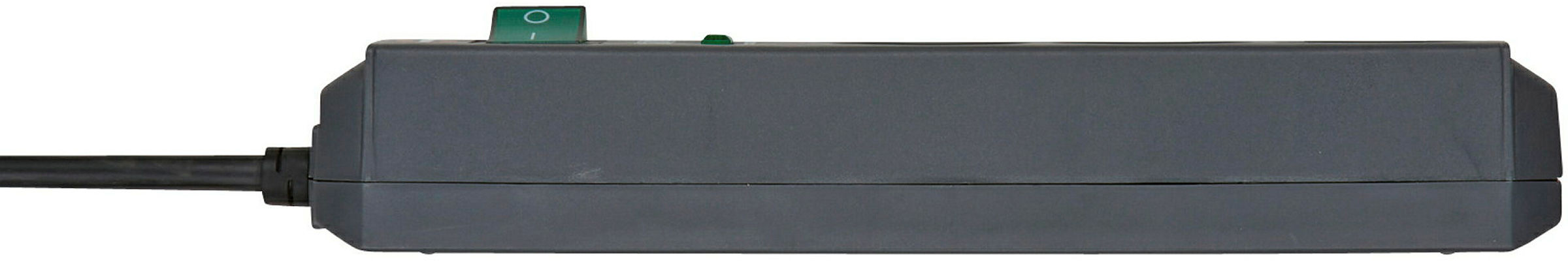 ECO-Line 3fach mit ÜSS 13.500A *DE* 1,5m H05VV-F3G1.5 Anthrazit/Blister