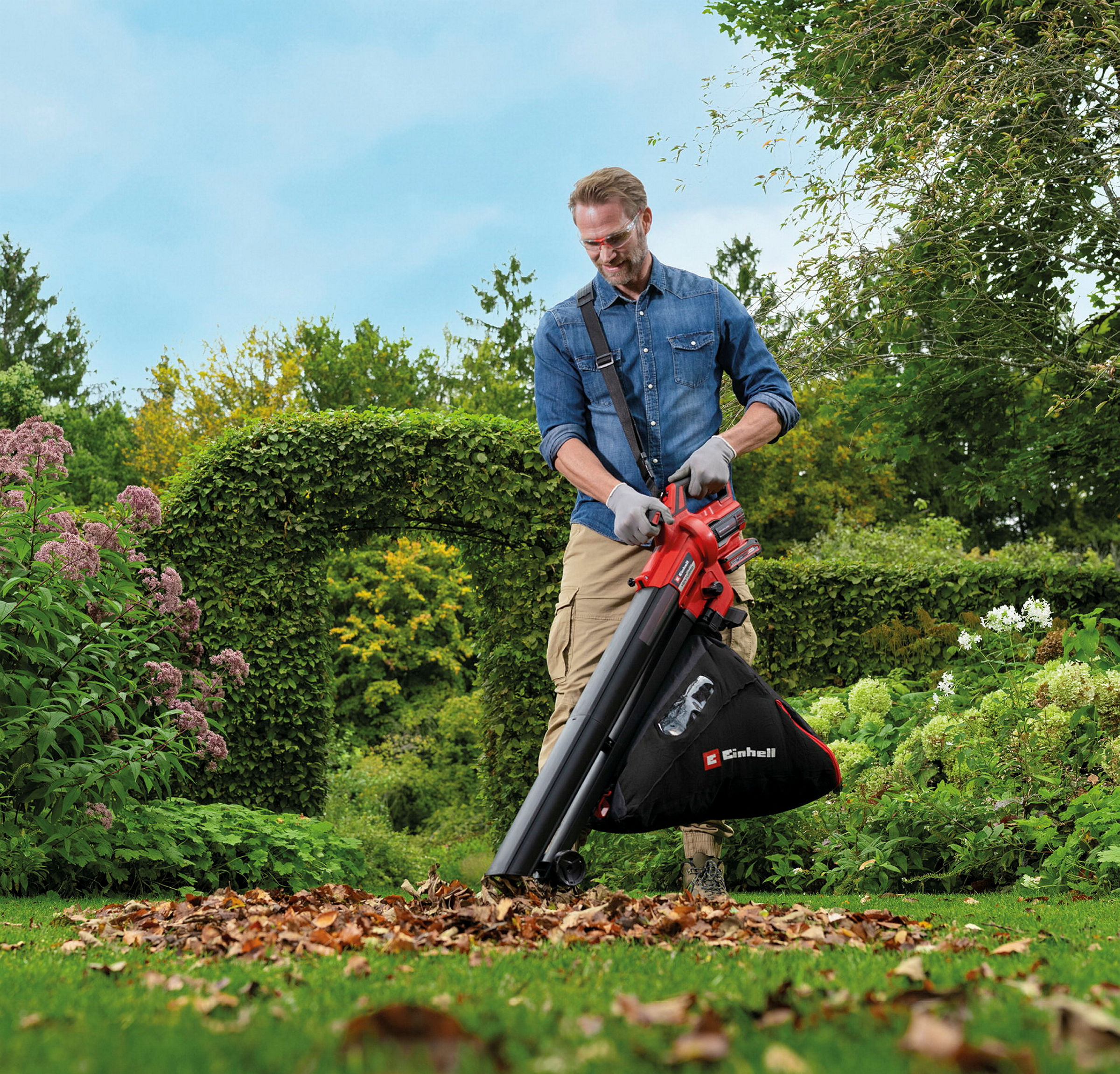 Einhell Expert VENTURRO 18/210 Akku-Laubsauger