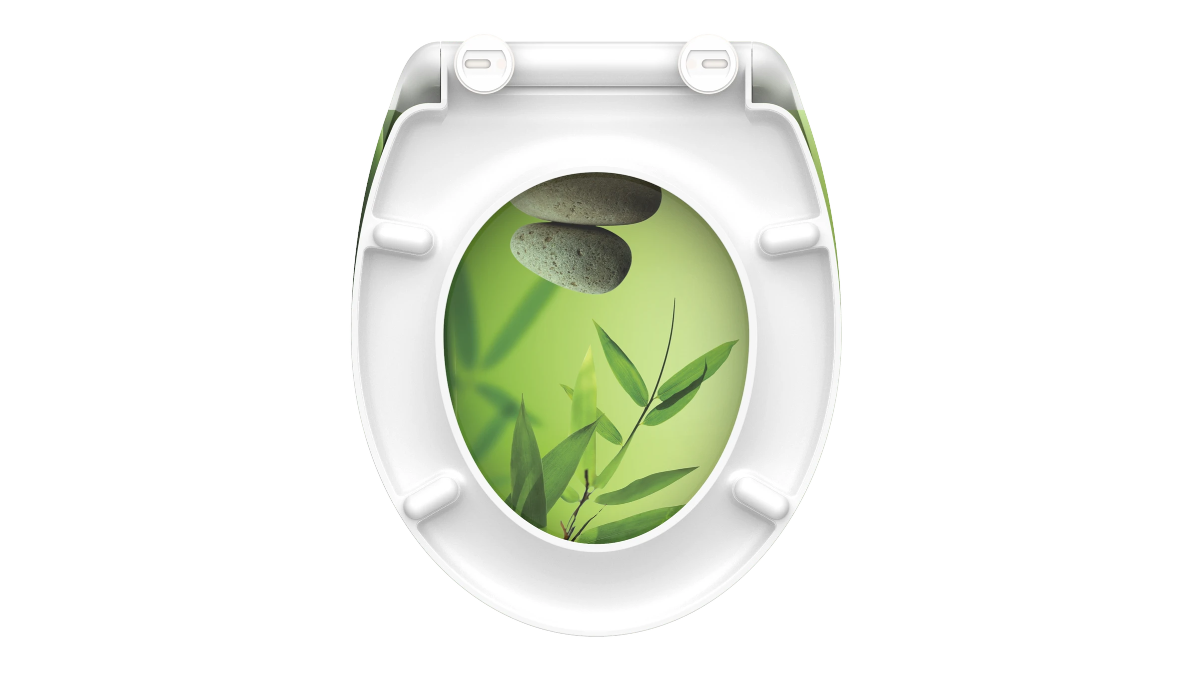 Duroplast WC-Sitz GREEN GARDEN, mit Absenkautomatik und Schnellverschluss