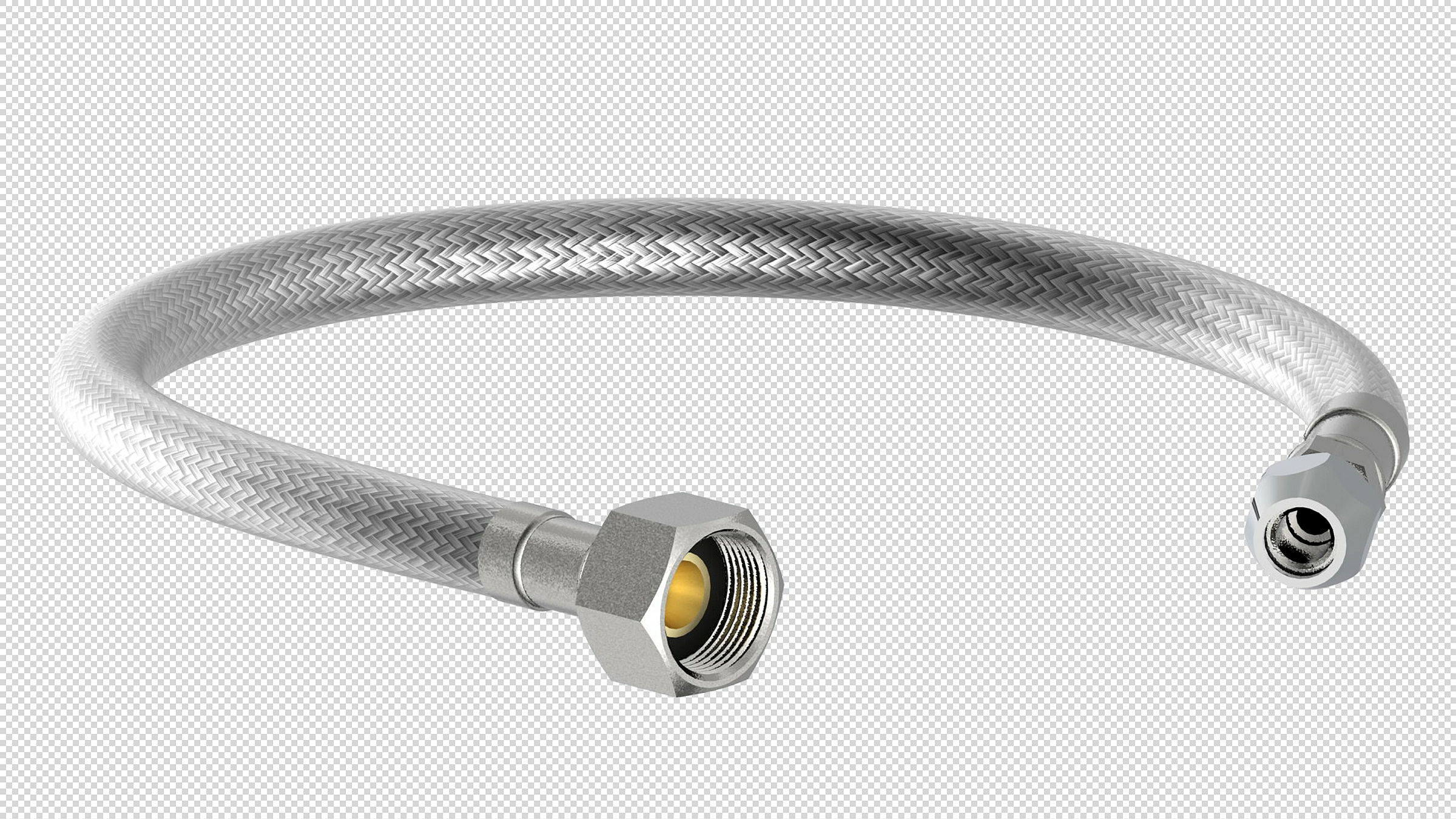 Flexibler Anschlussschlauch 300 mm, 3/8''IG x 10 mmQ