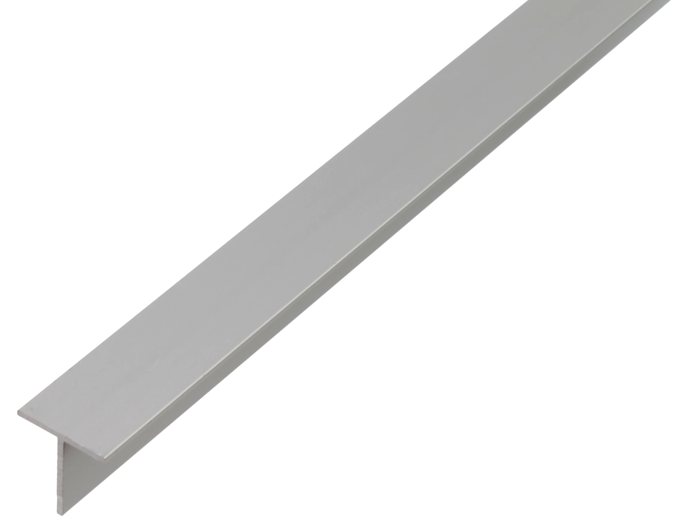T-Profil Alu-silber elox. 15x15x1,5 mm, 1m