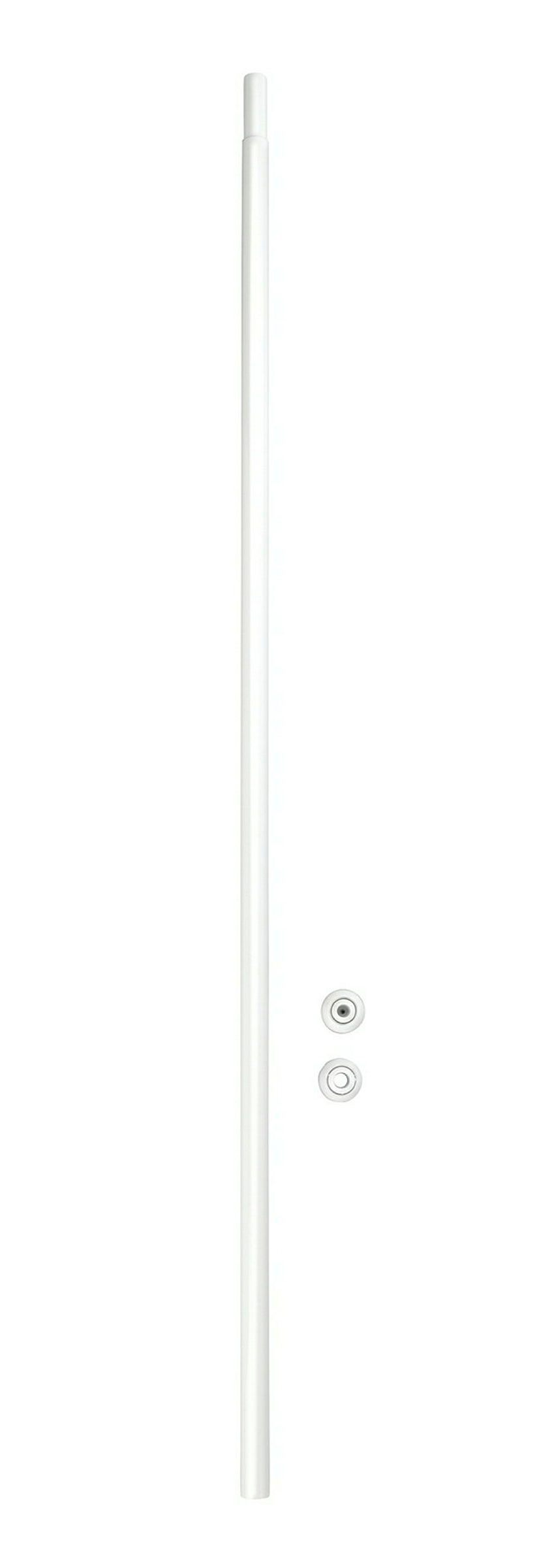 Teleskop-Duschstange 20 mm weiß 70-115