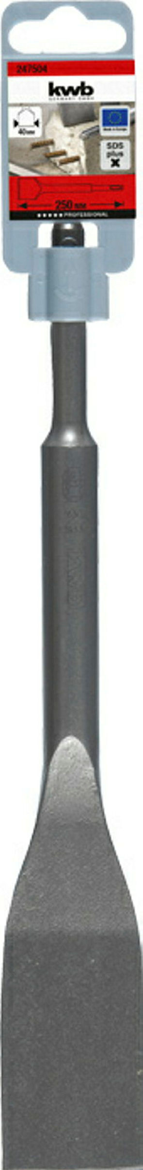 SDS plus Meißel fu r Bohrhämmer, Fliesenmeißel, 250 mm