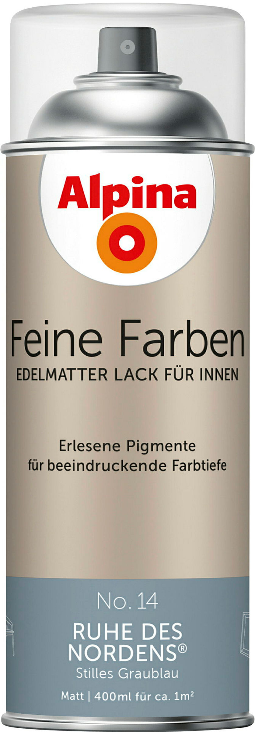 Alpina Feine Farben Sprühlack No. 14 Ruhe des Nordens® edelmatt 400ml