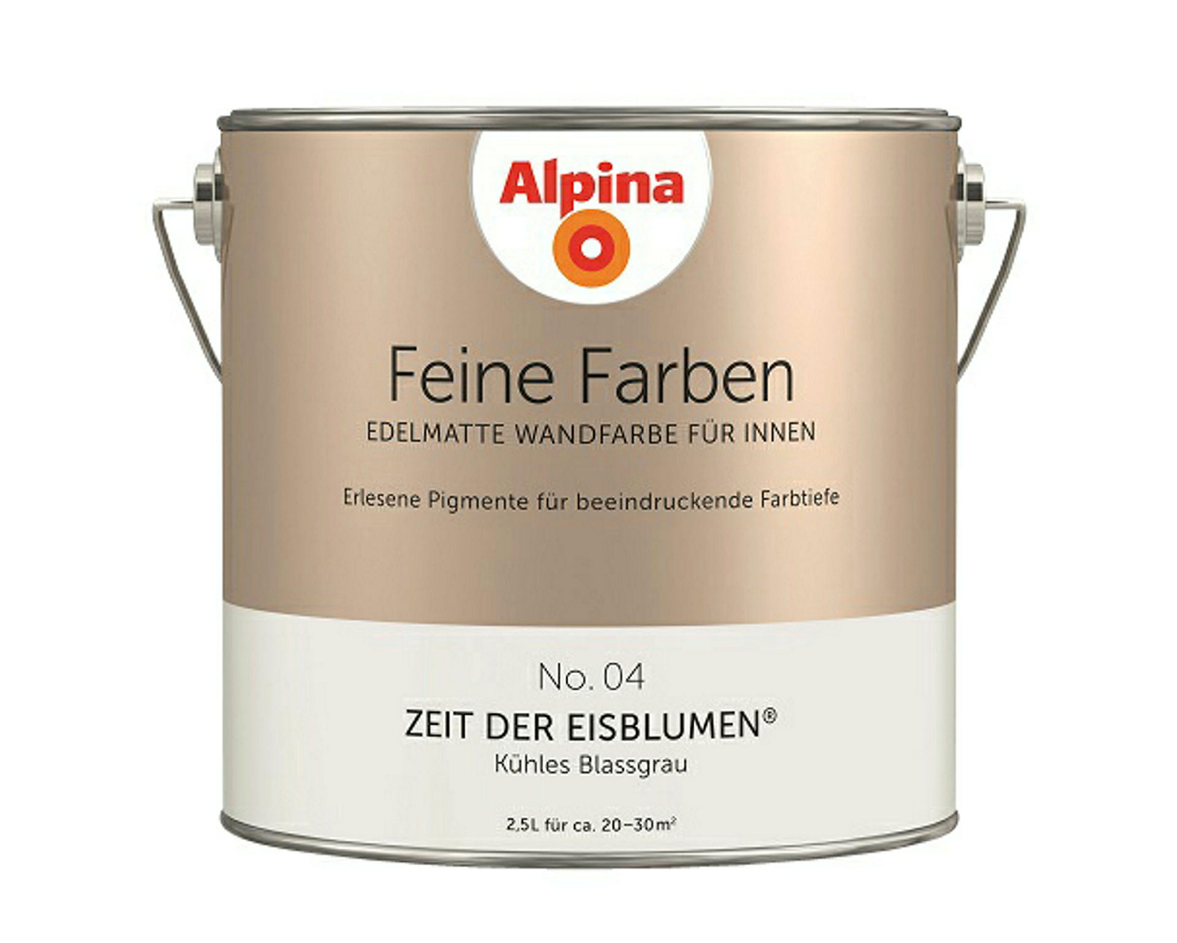 Alpina Feine Farben No. 04 Zeit der Eisblumen® edelmatt 2,5 Liter