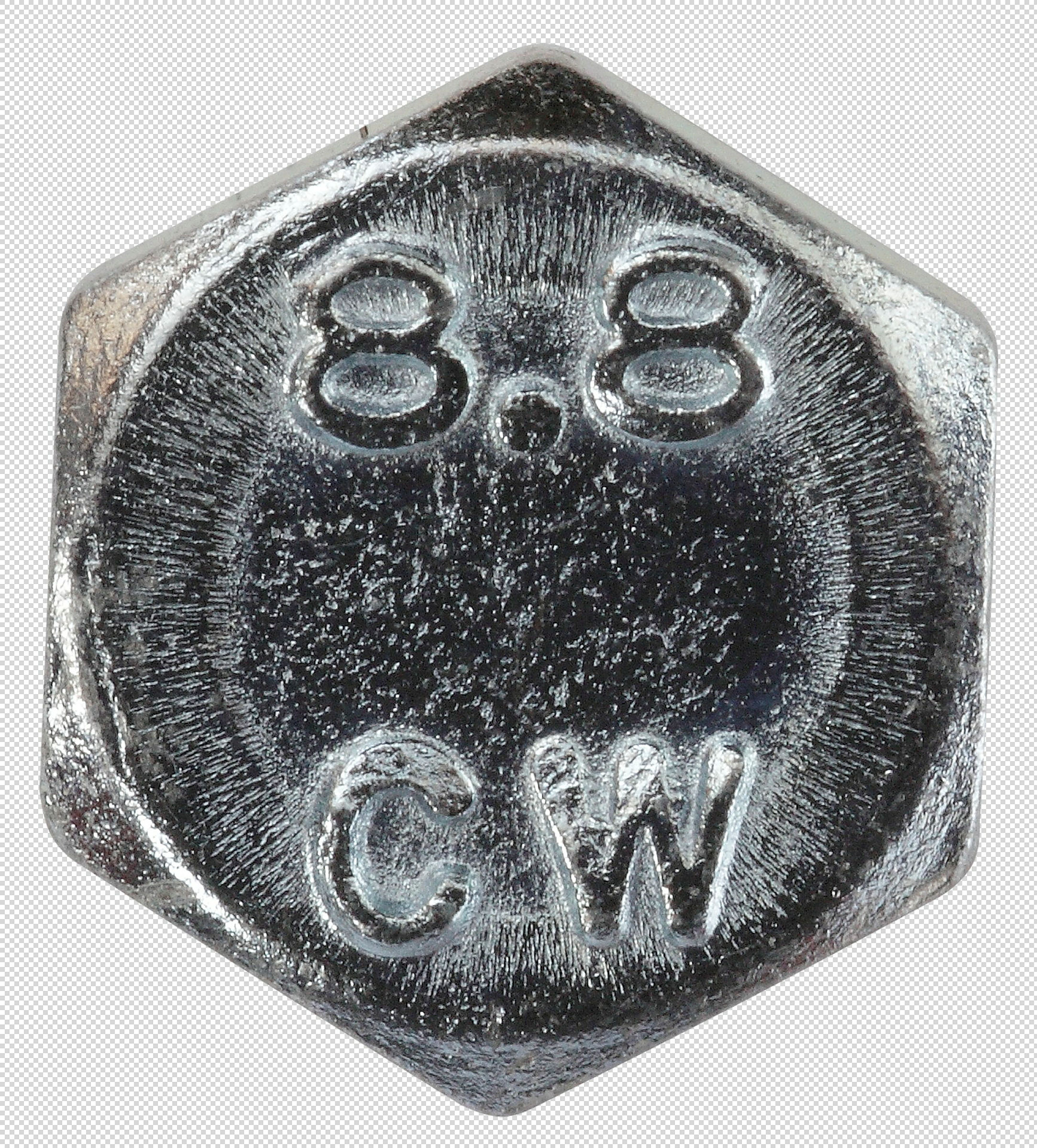 Gewindeschraube 6kt-Kopf 8.8 M10 x 60, vz, DIN 933