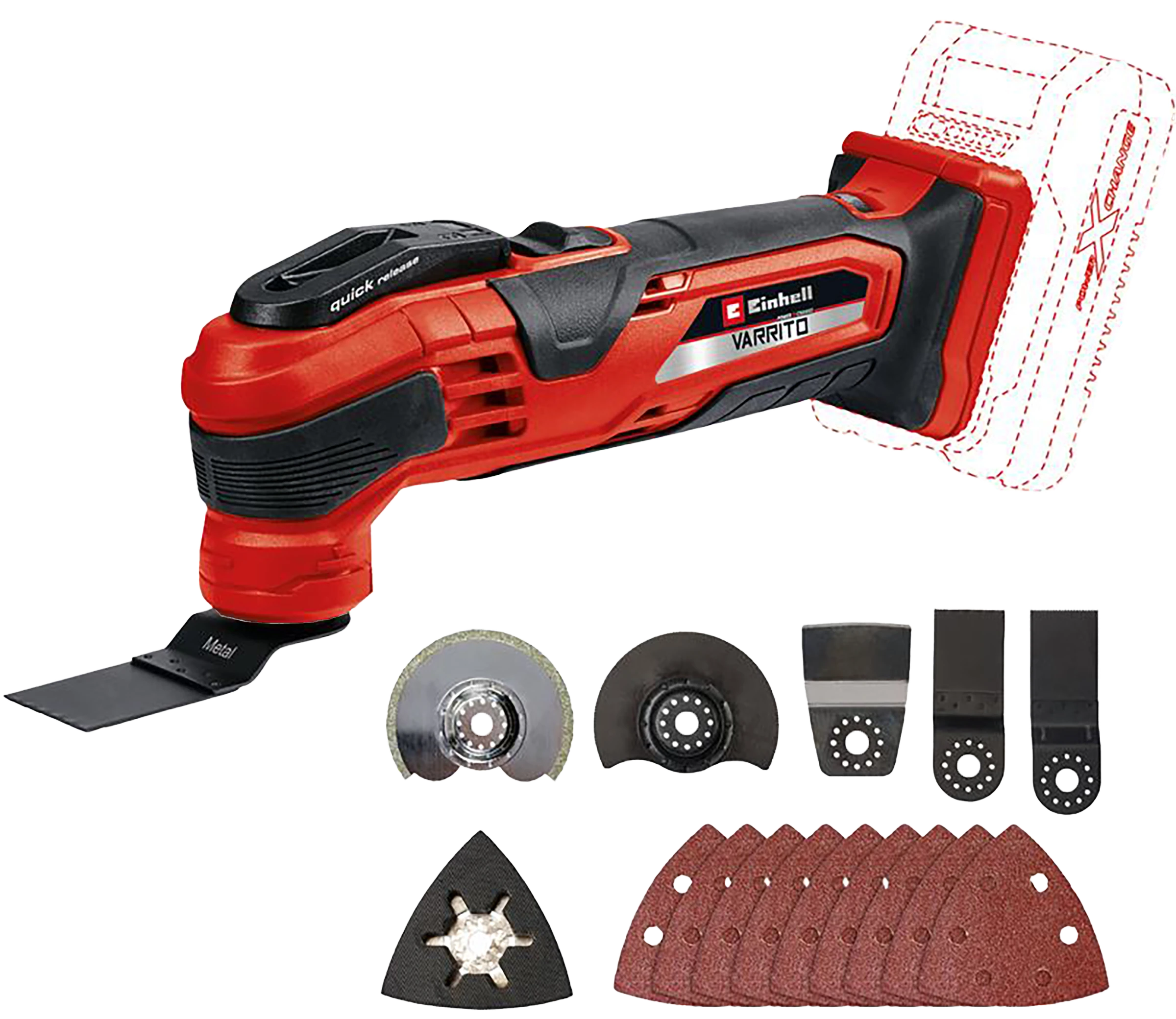 Einhell Expert VARRITO Akku-Multifunktionswerkzeug