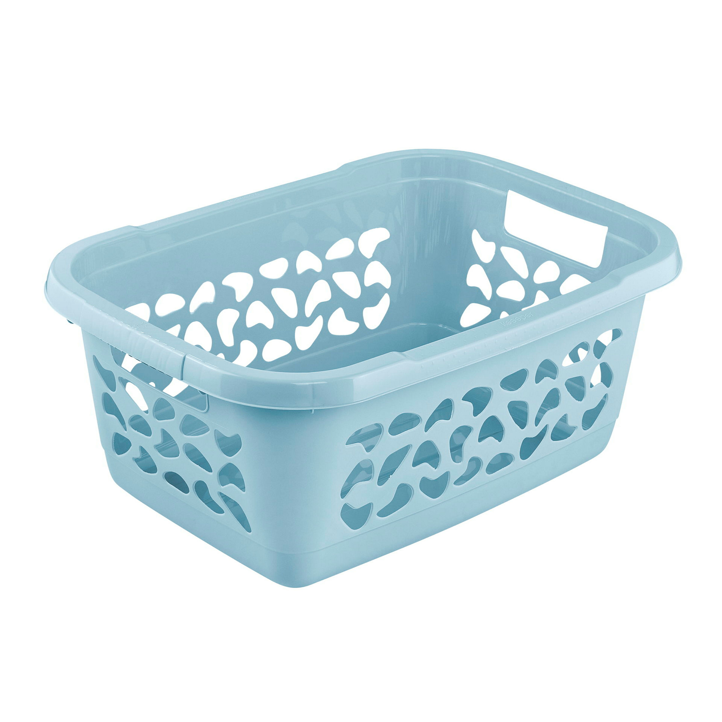 keeeper Wäschekorb, Luftdurchlässiges Dekor, 32 l, Jost, Nordic Blue