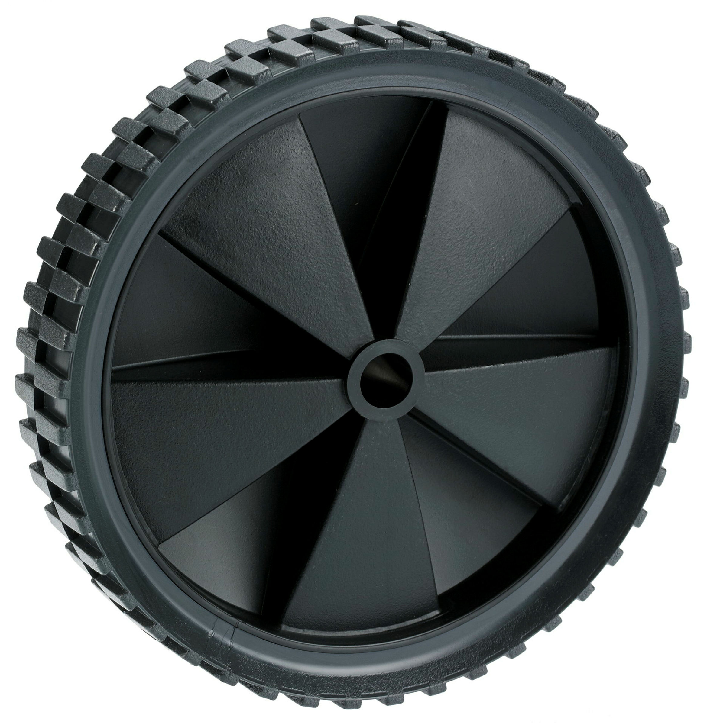 Leichtes Rad, Stollenprofil, 150x30 mm, Nabe 12x32 mm, Tragkr. 25 kg